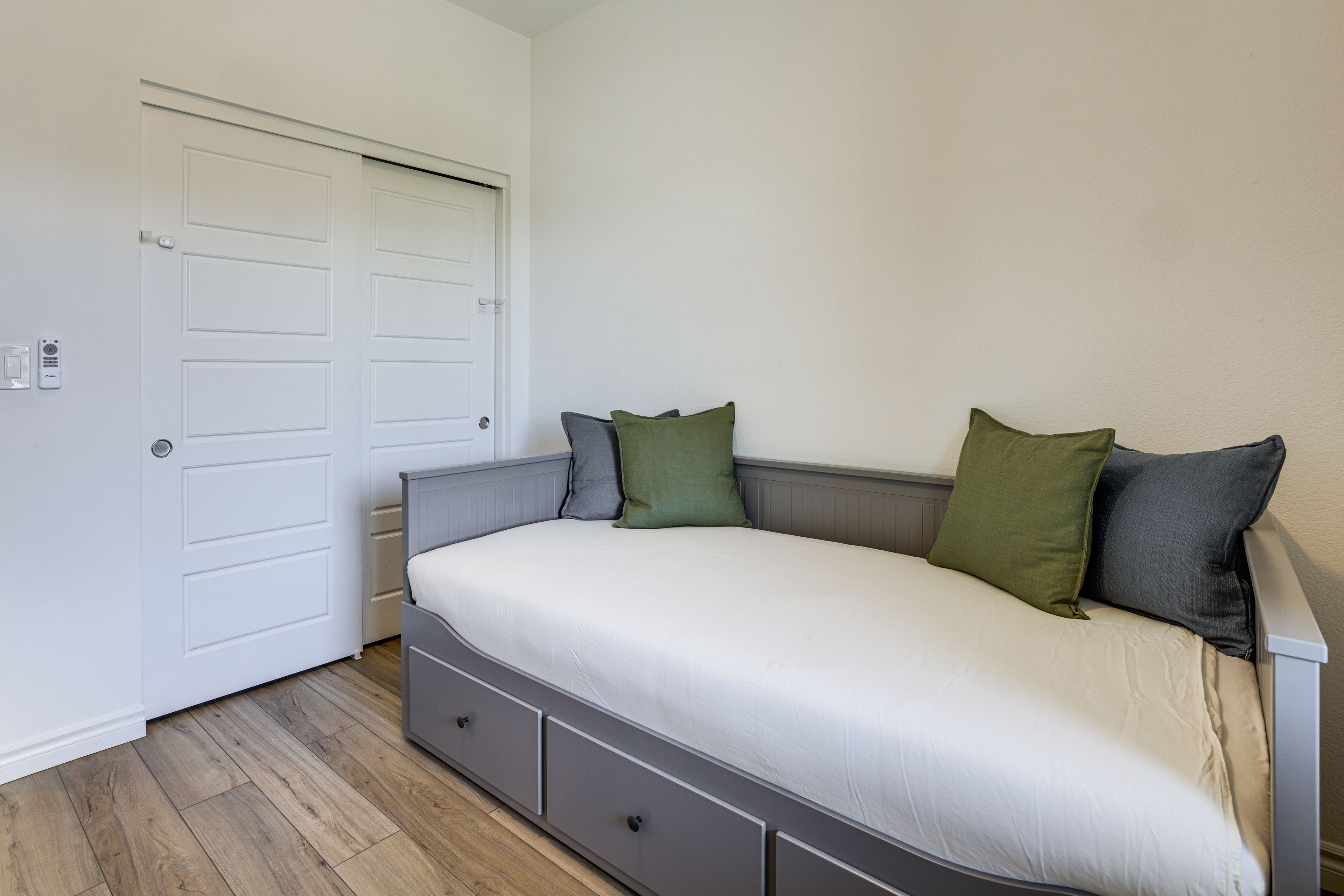 Bedroom 2 | Twin Daybed (Converts to King Bed) | Desk | 2nd Floor