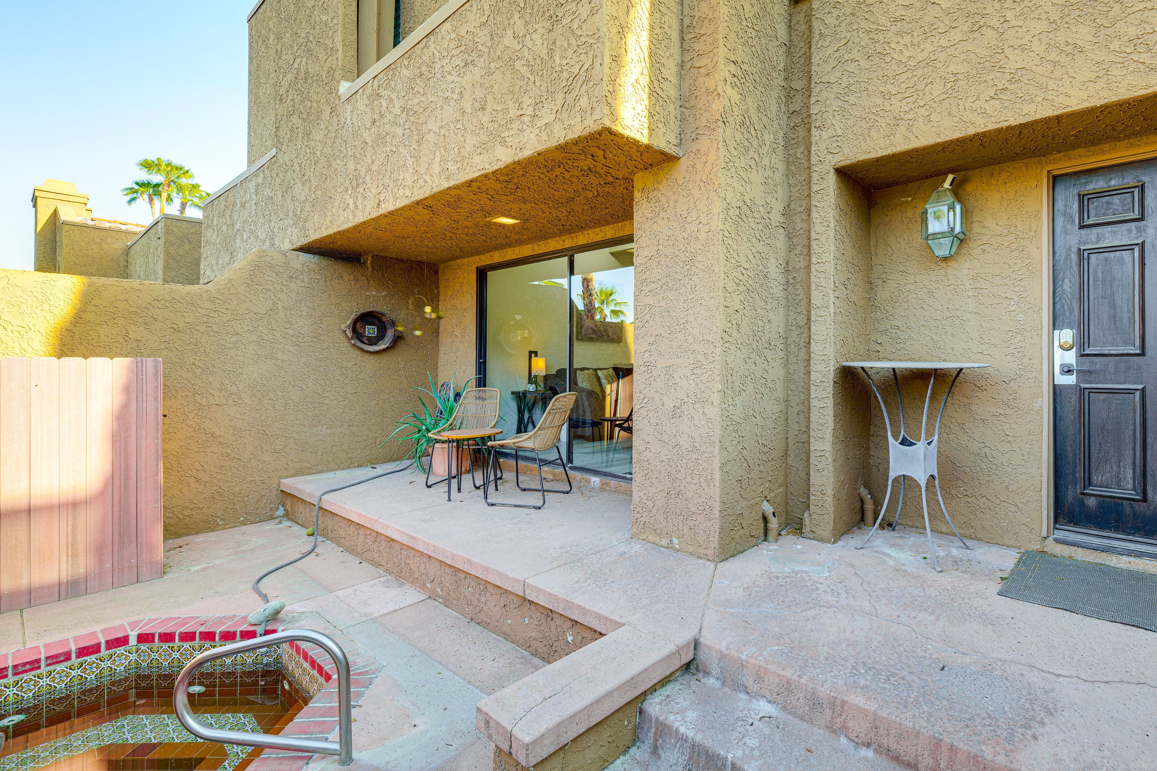 Private Patio & Hot Tub