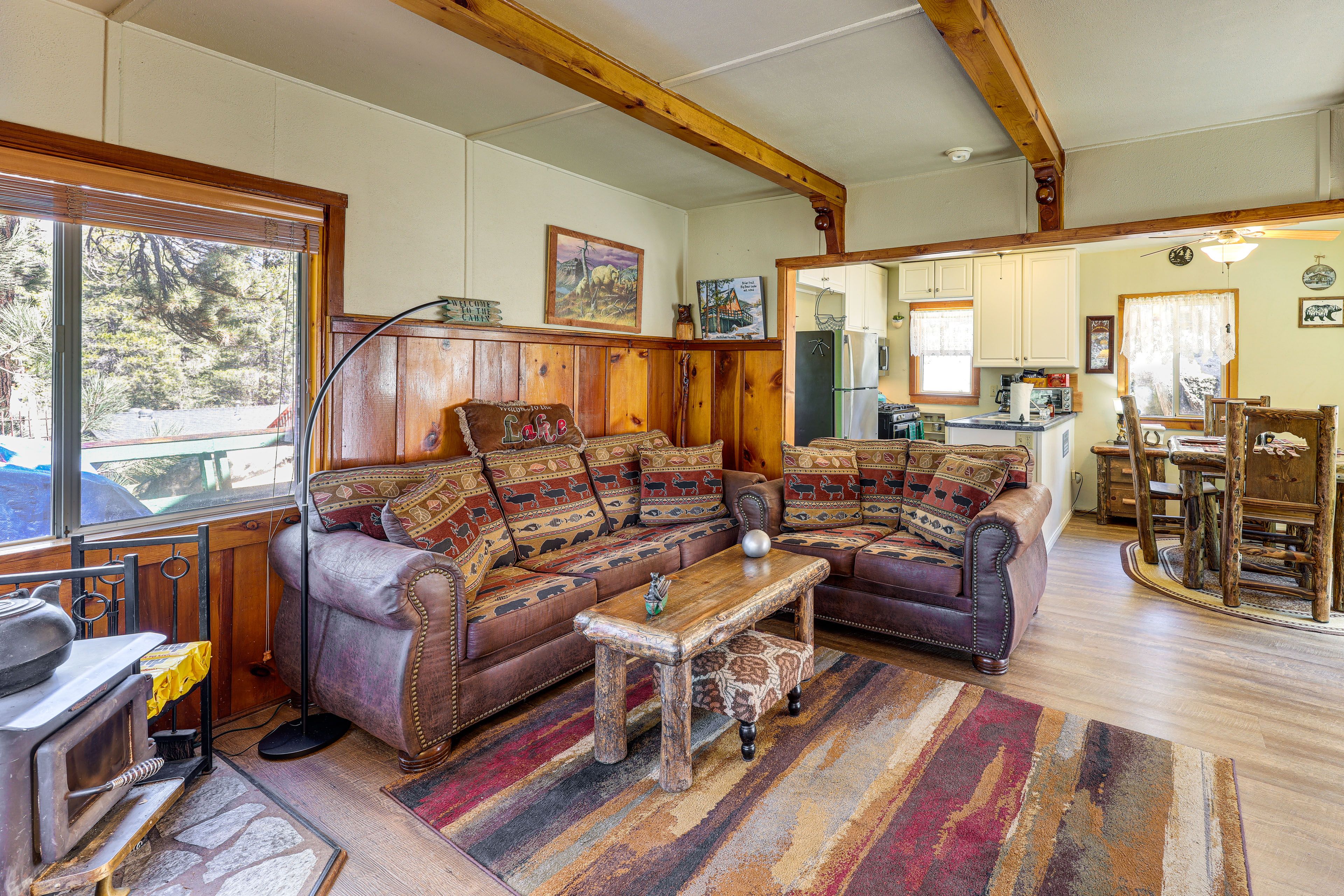 Living Room | 1st Floor | Queen Sleeper Sofa