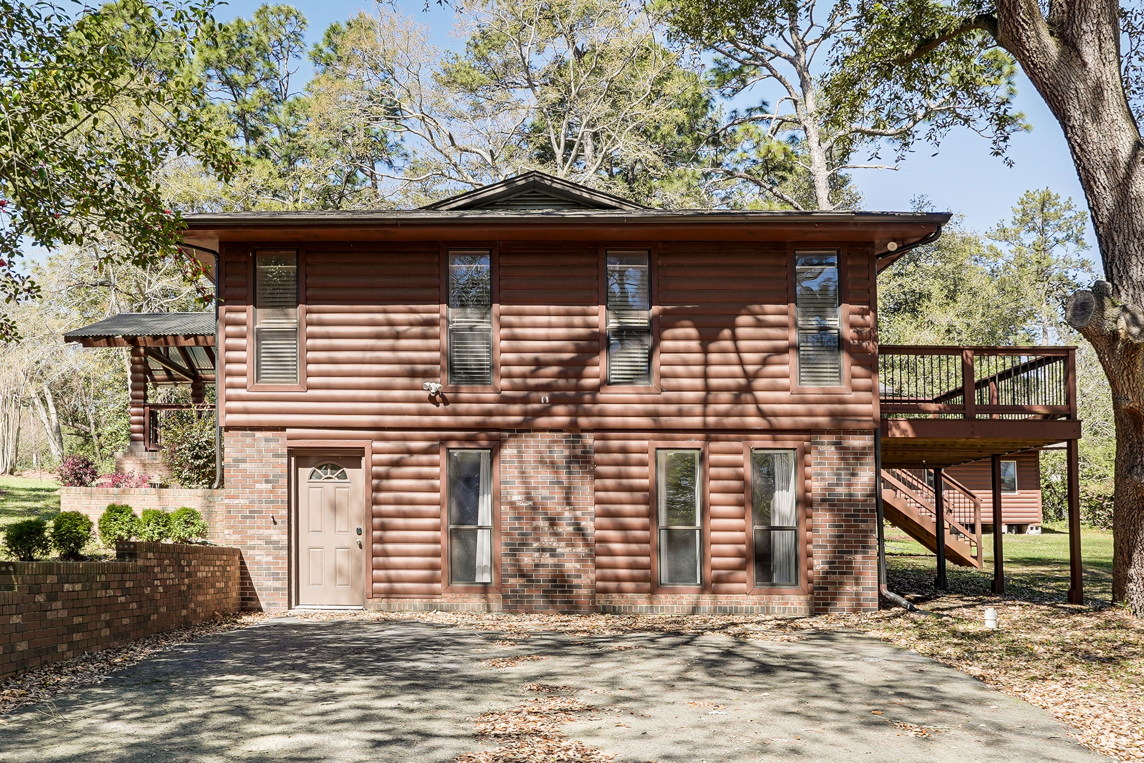 Apartment Exterior | Single-Story Unit