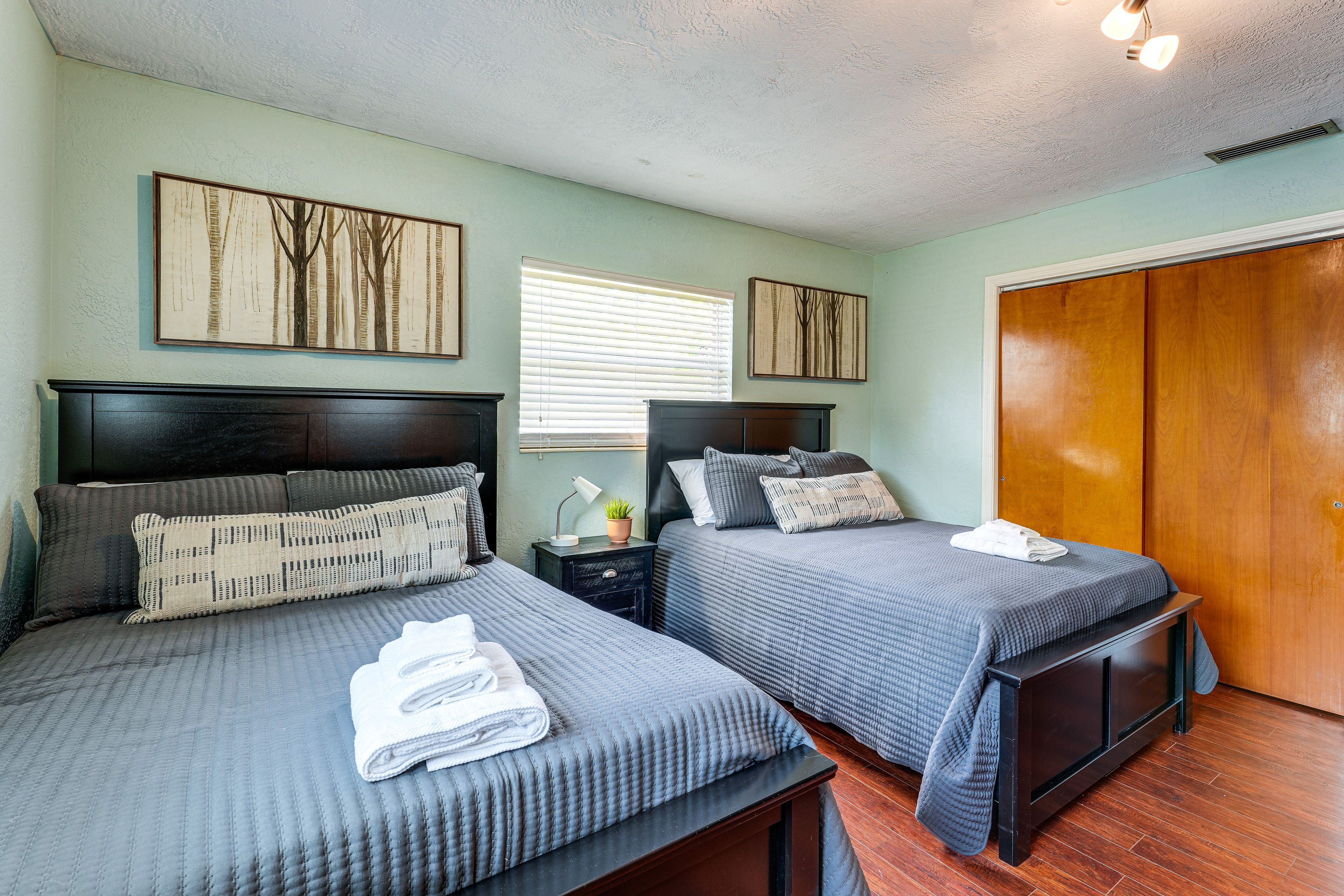 Bedroom 2 | 2 Full Beds | Flat-Screen TV