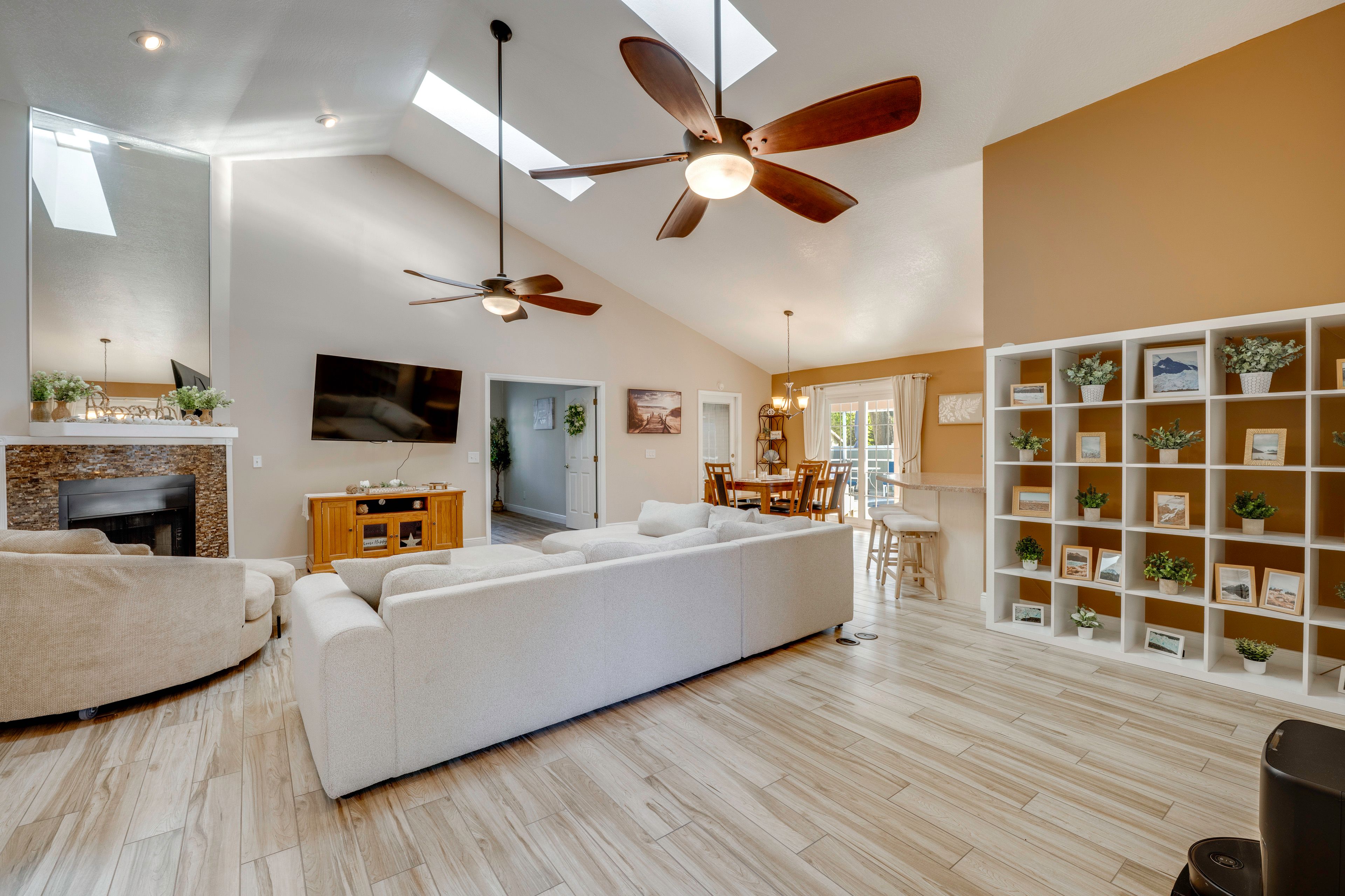 Living Area | Queen Sleeper Sofa