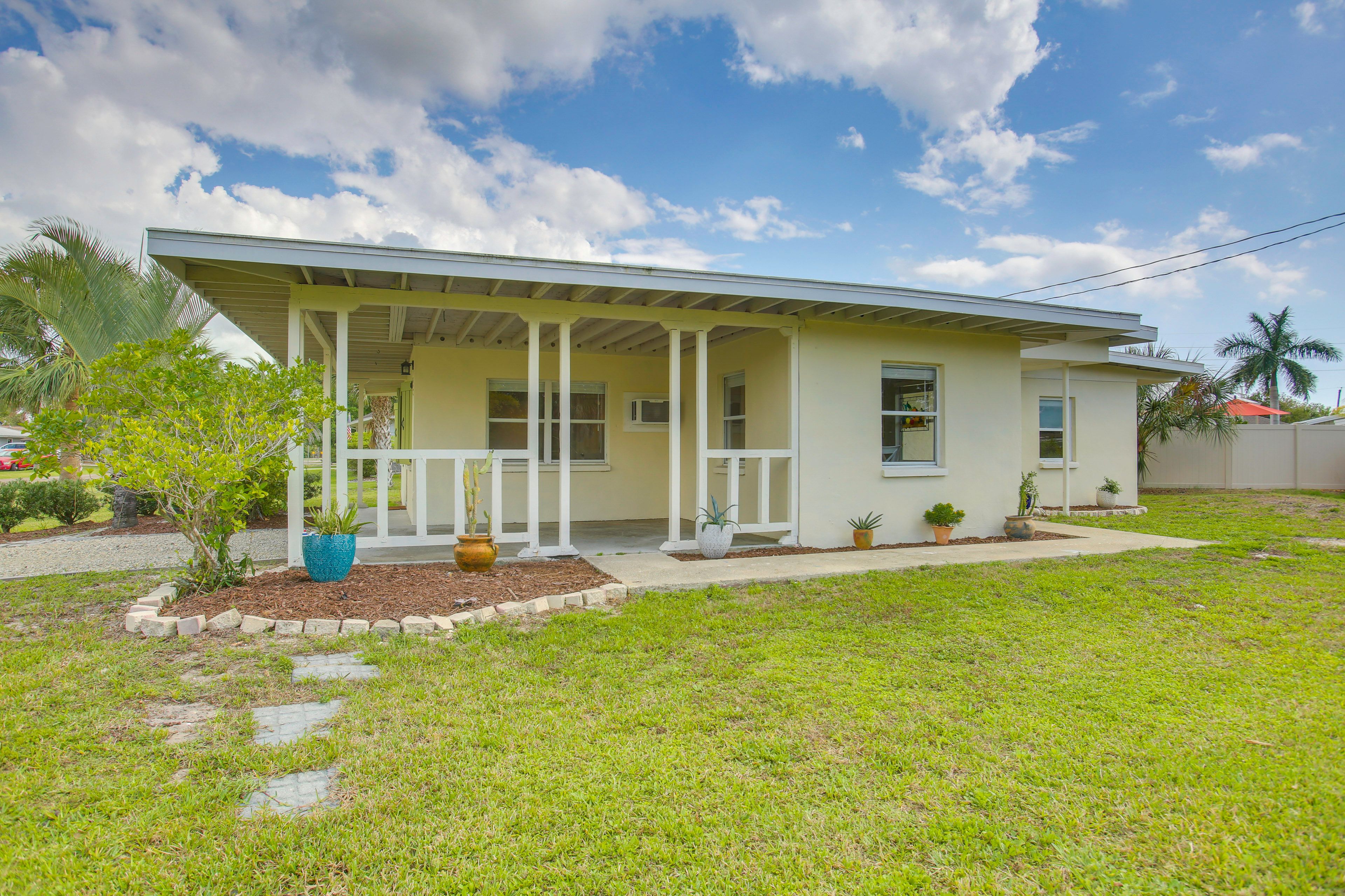Private Backyard Area