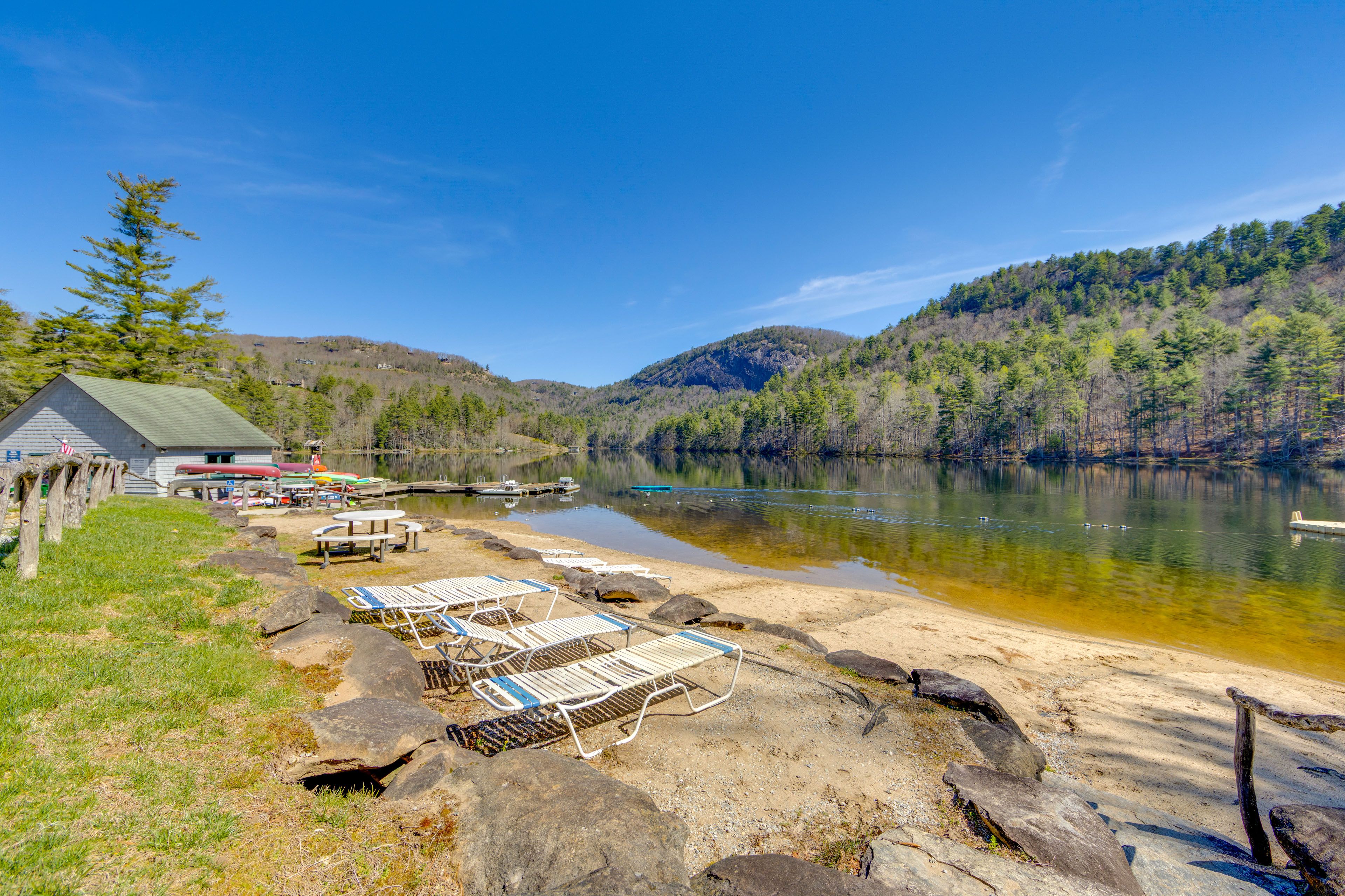Sapphire Valley Resort Amenities | Lake Access
