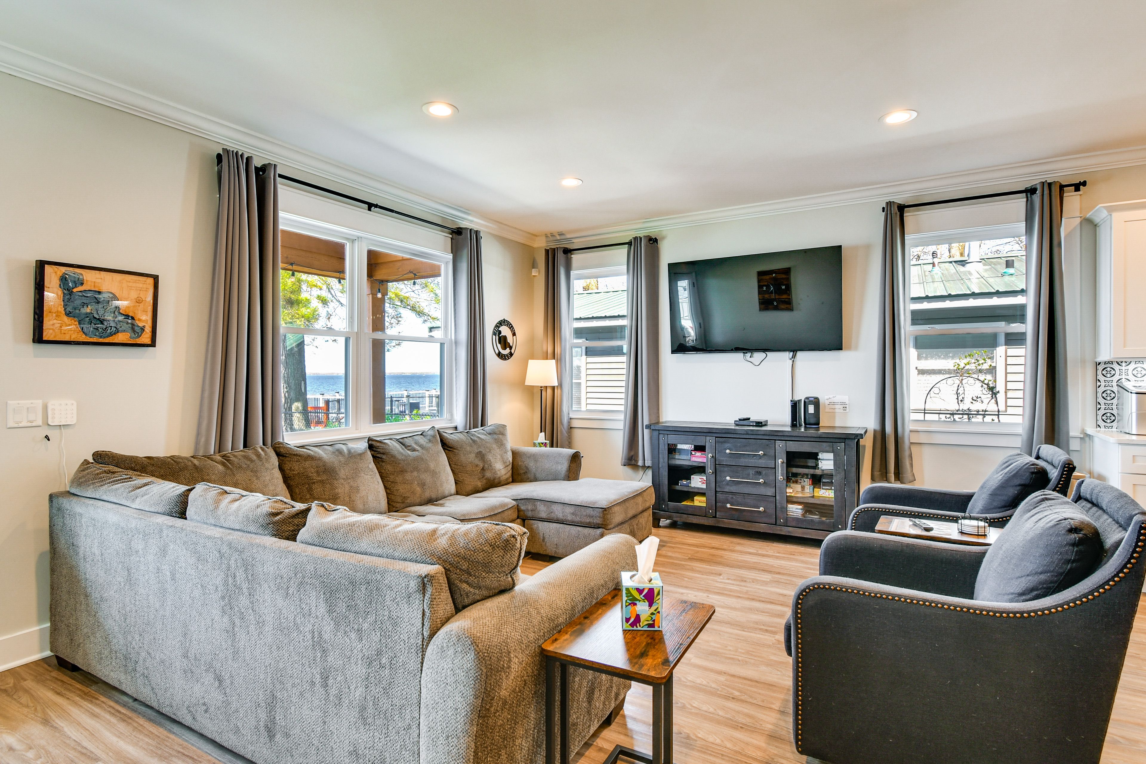 Property Interior | Single-Story Home | Free WiFi | Central A/C & Heat