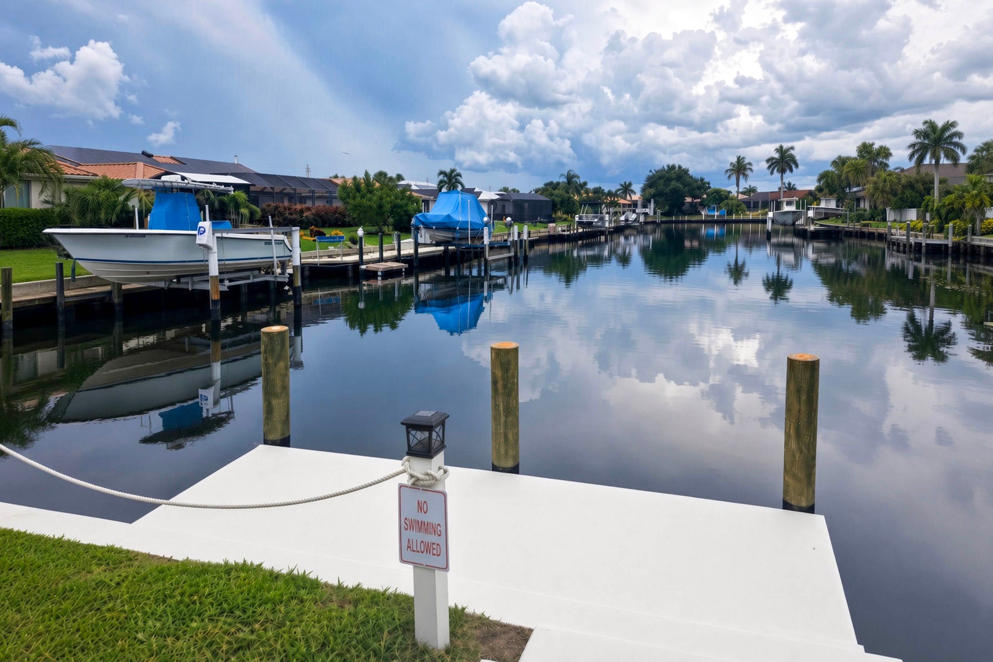 Canal-Front Home | Private Dock
