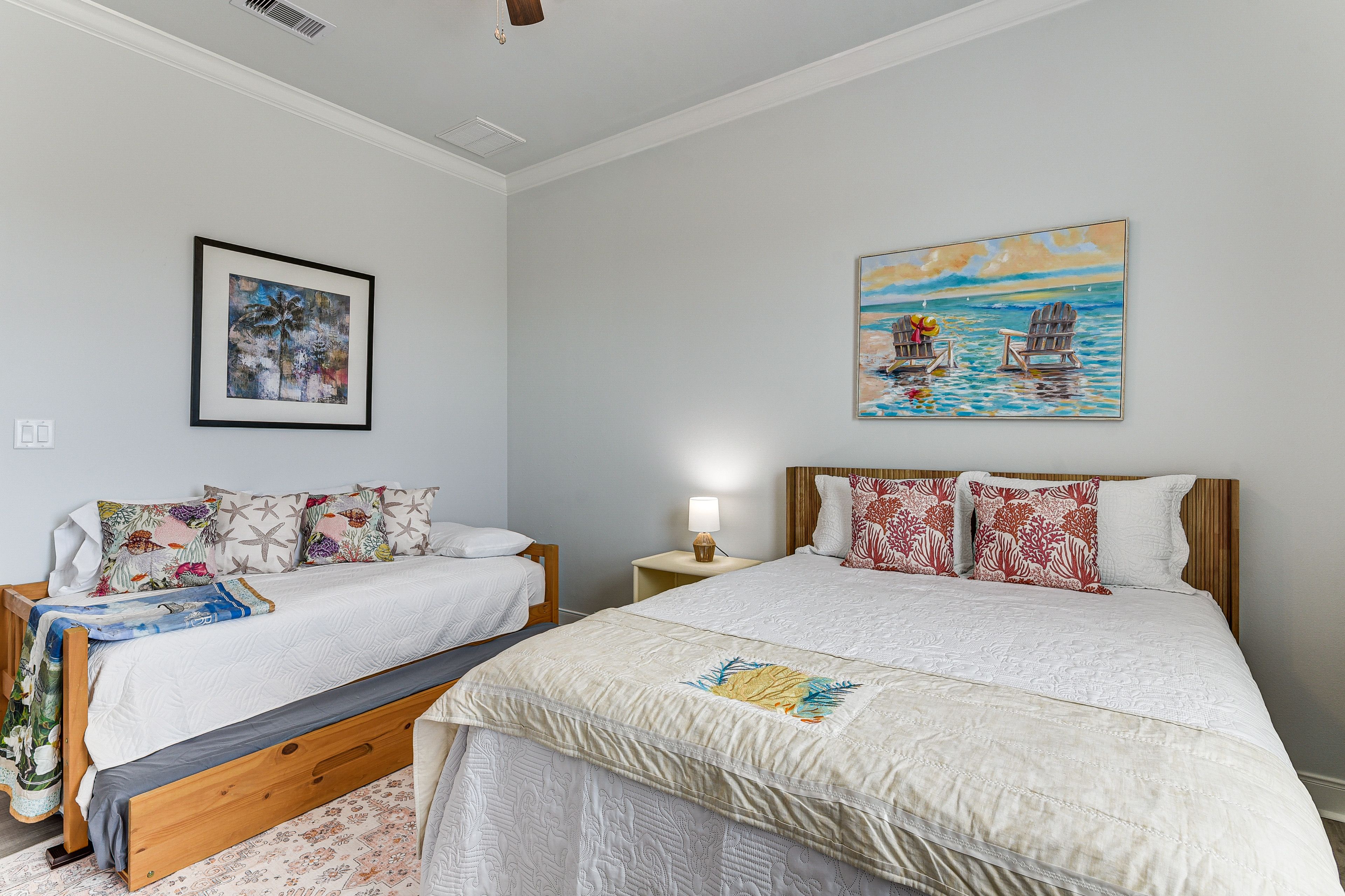 Bedroom 3 | Queen Bed | Twin Daybed w/ Twin Trundle