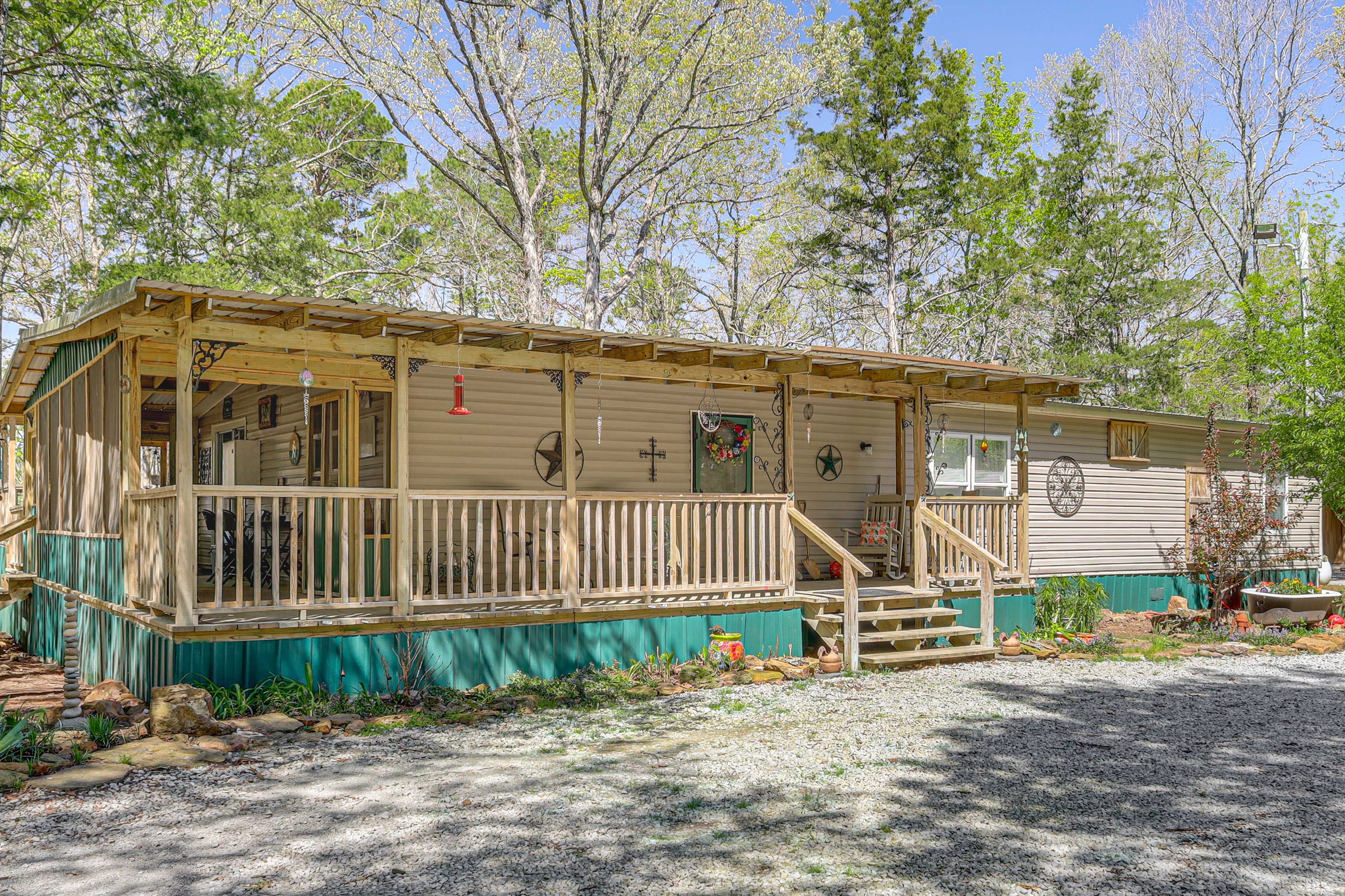 Greers Ferry Vacation Rental | 3BR | 2BA | 1,680 Sq Ft