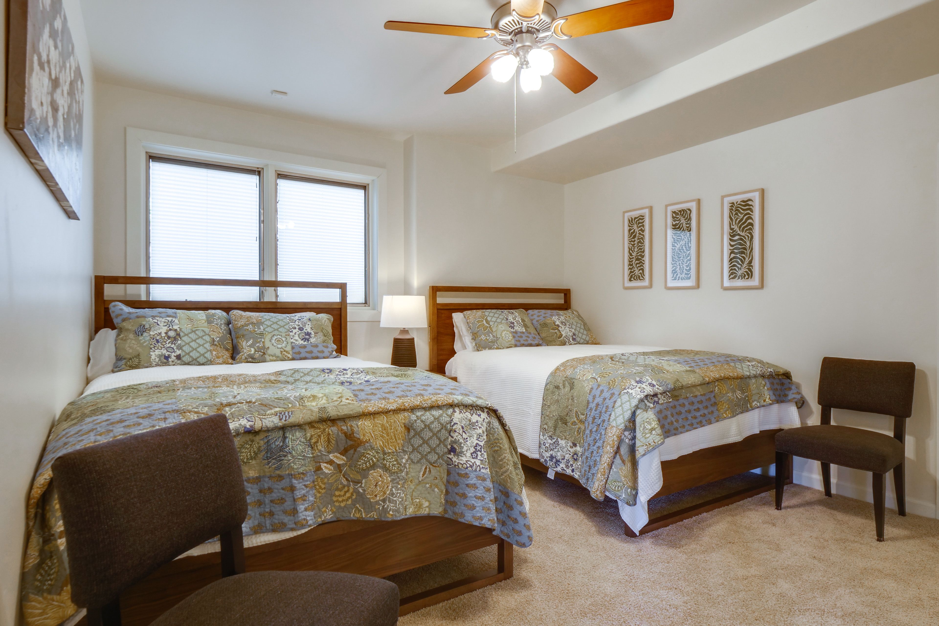Bedroom 4 | Lower Level | 2 Queen Beds
