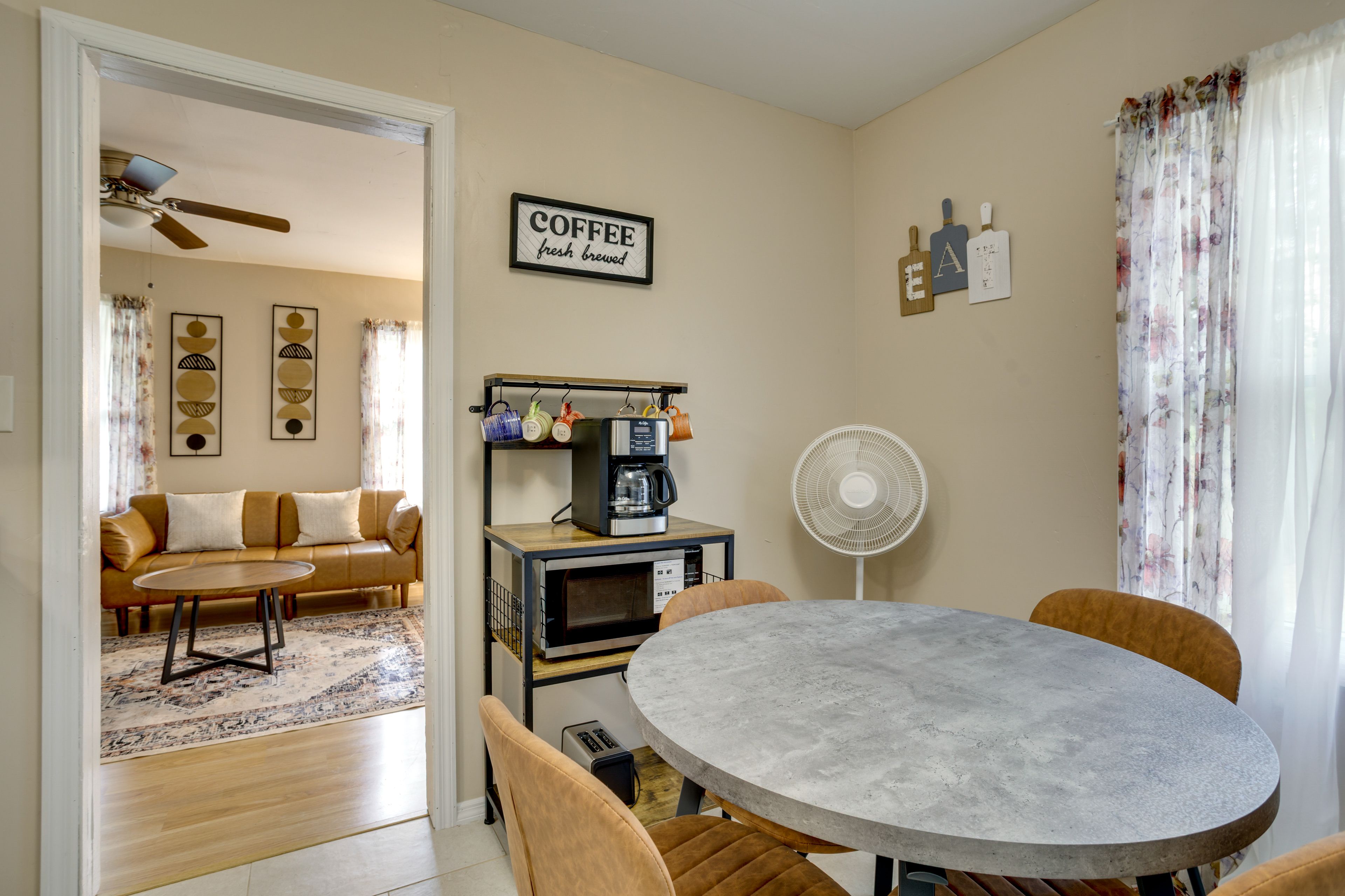 Dining/Laundry Area