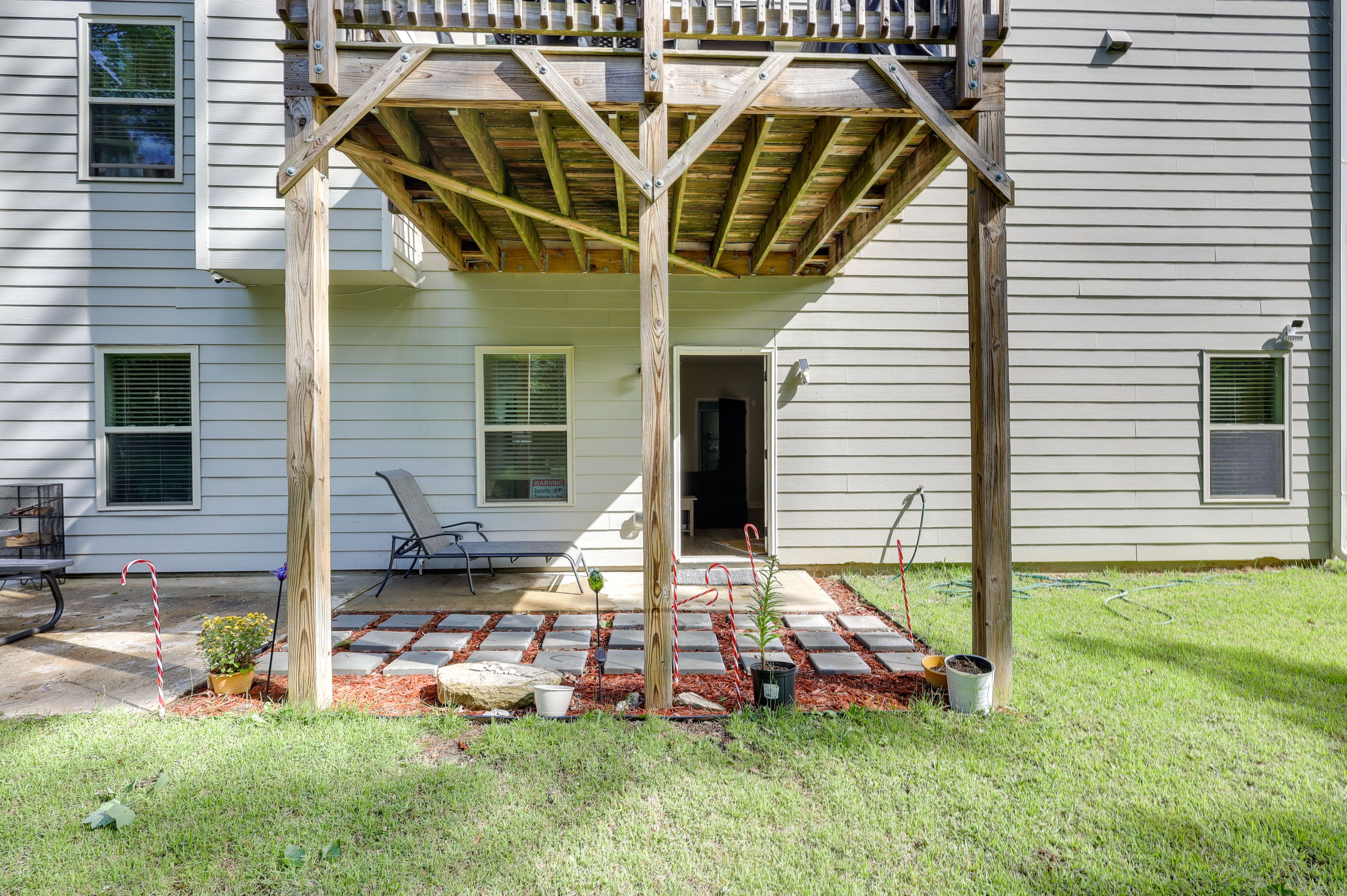 Exterior | Entryway | Private Patio | Shared Yard