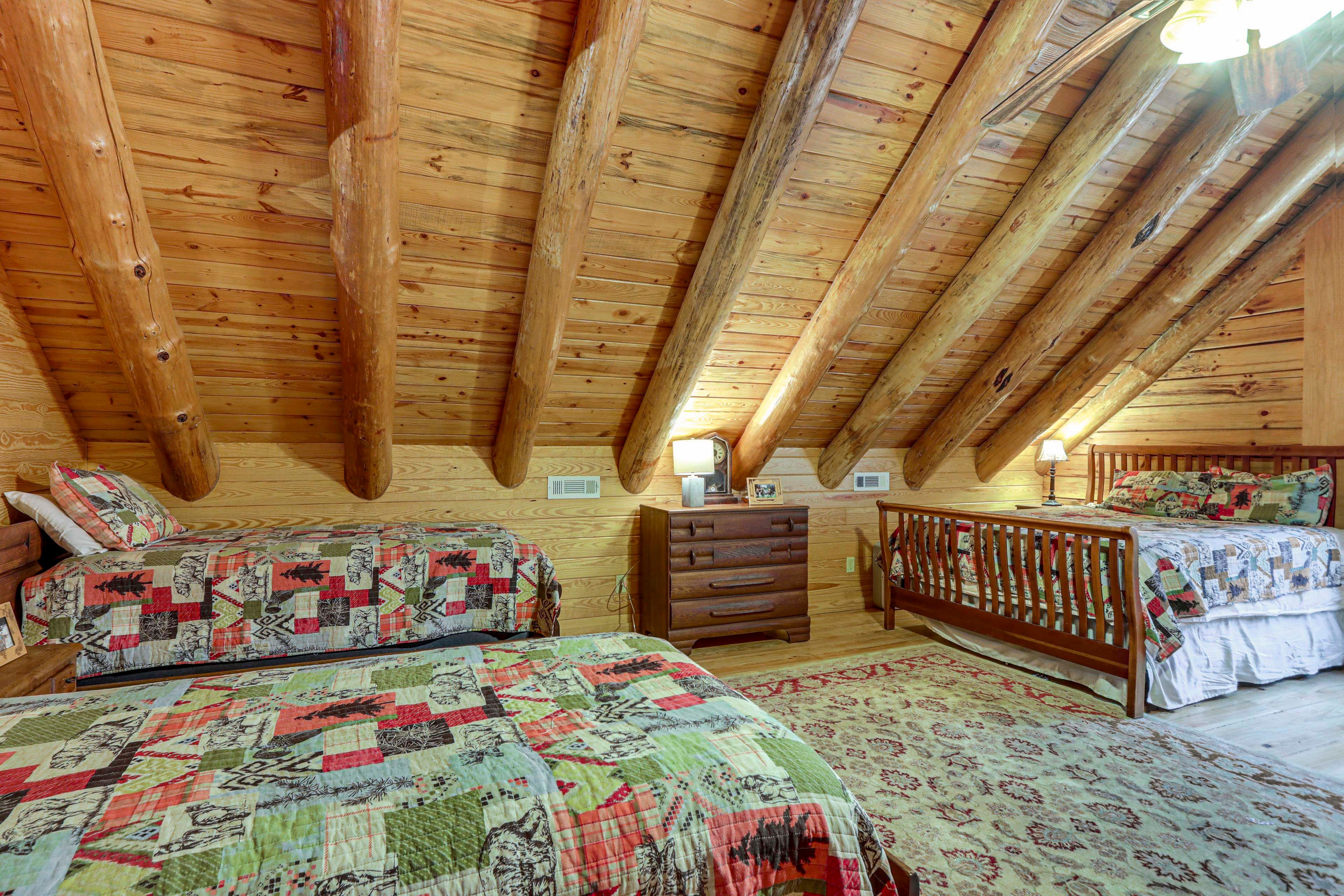 Bedroom 3 (Loft) | 2nd Floor | 2 King Beds | 4 Twin Beds