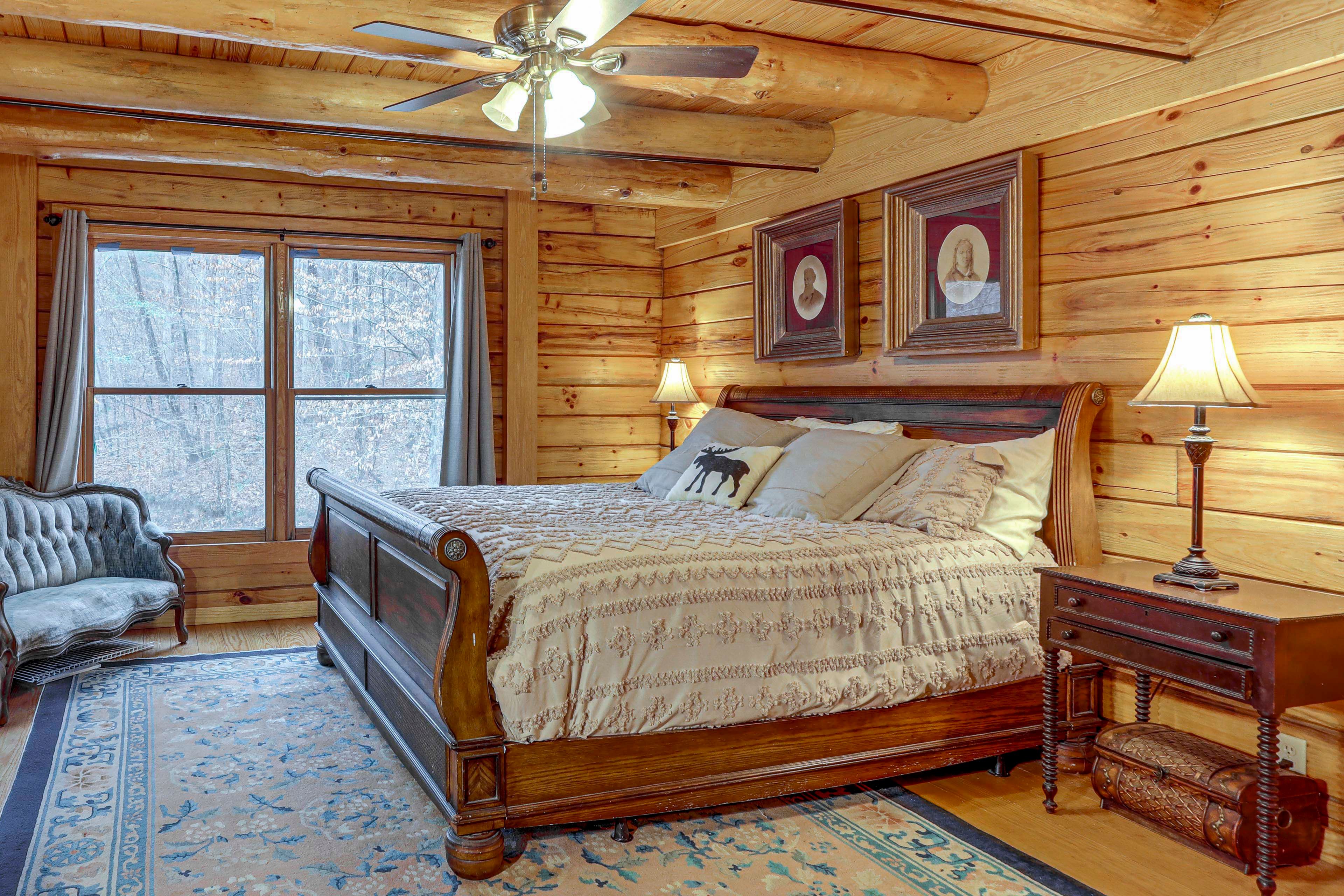 Bedroom 1 | 1st Floor | King Bed
