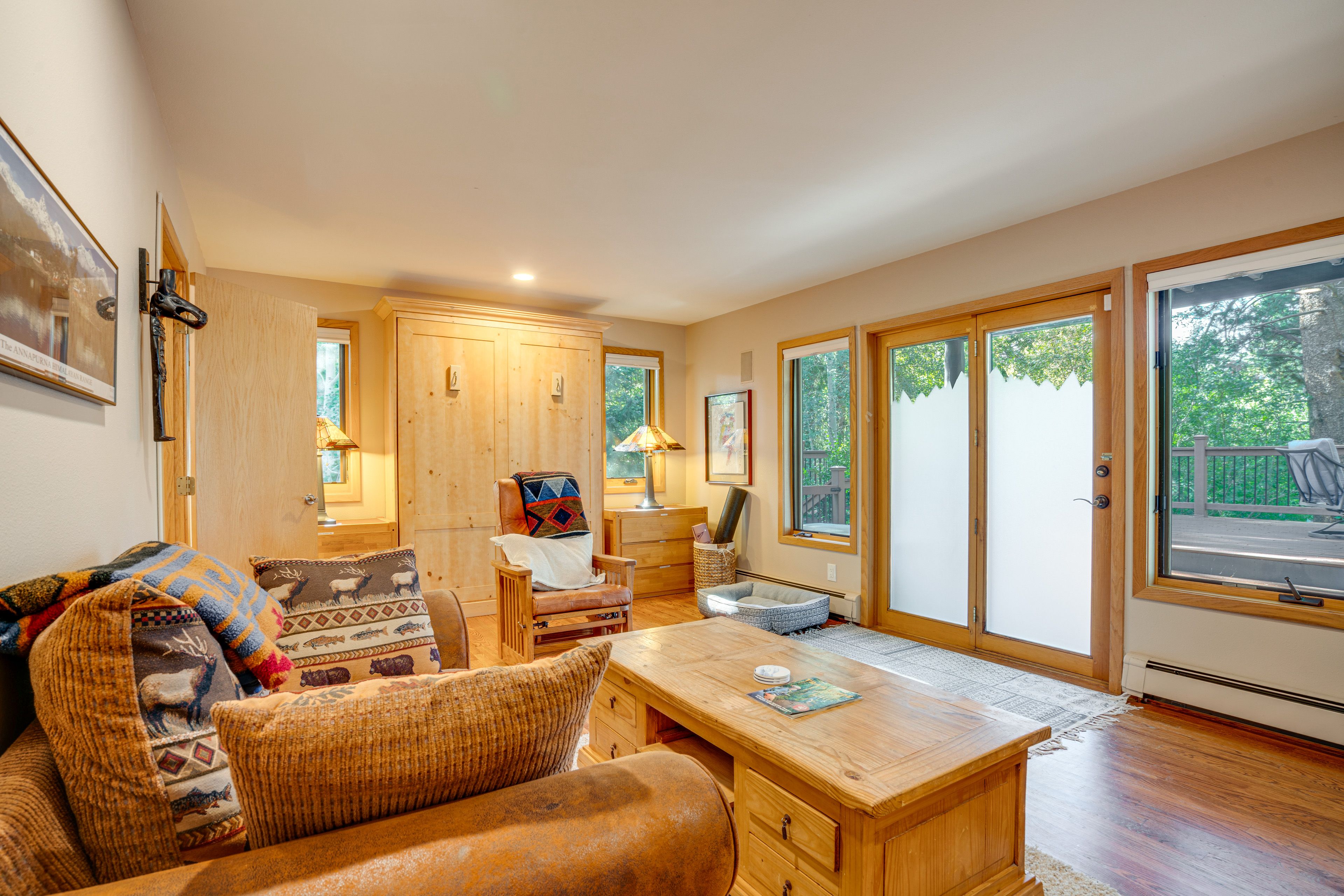 Bedroom 1 | Full Murphy Bed | 1st Floor