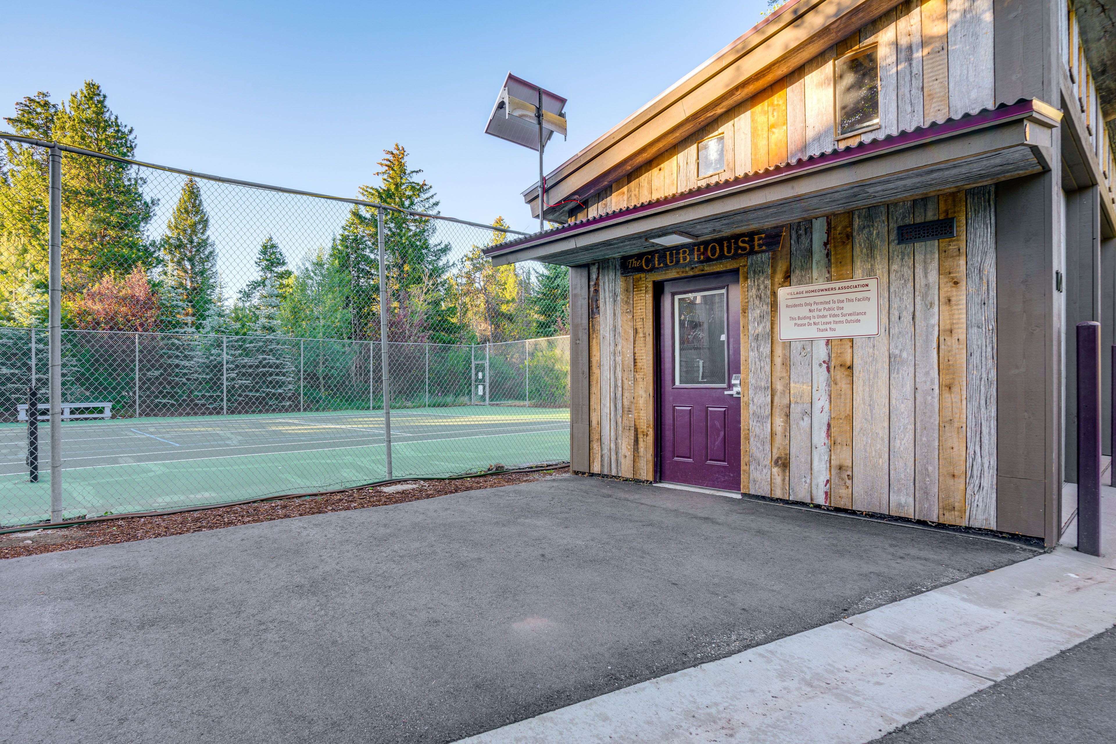 Tennis Court Access