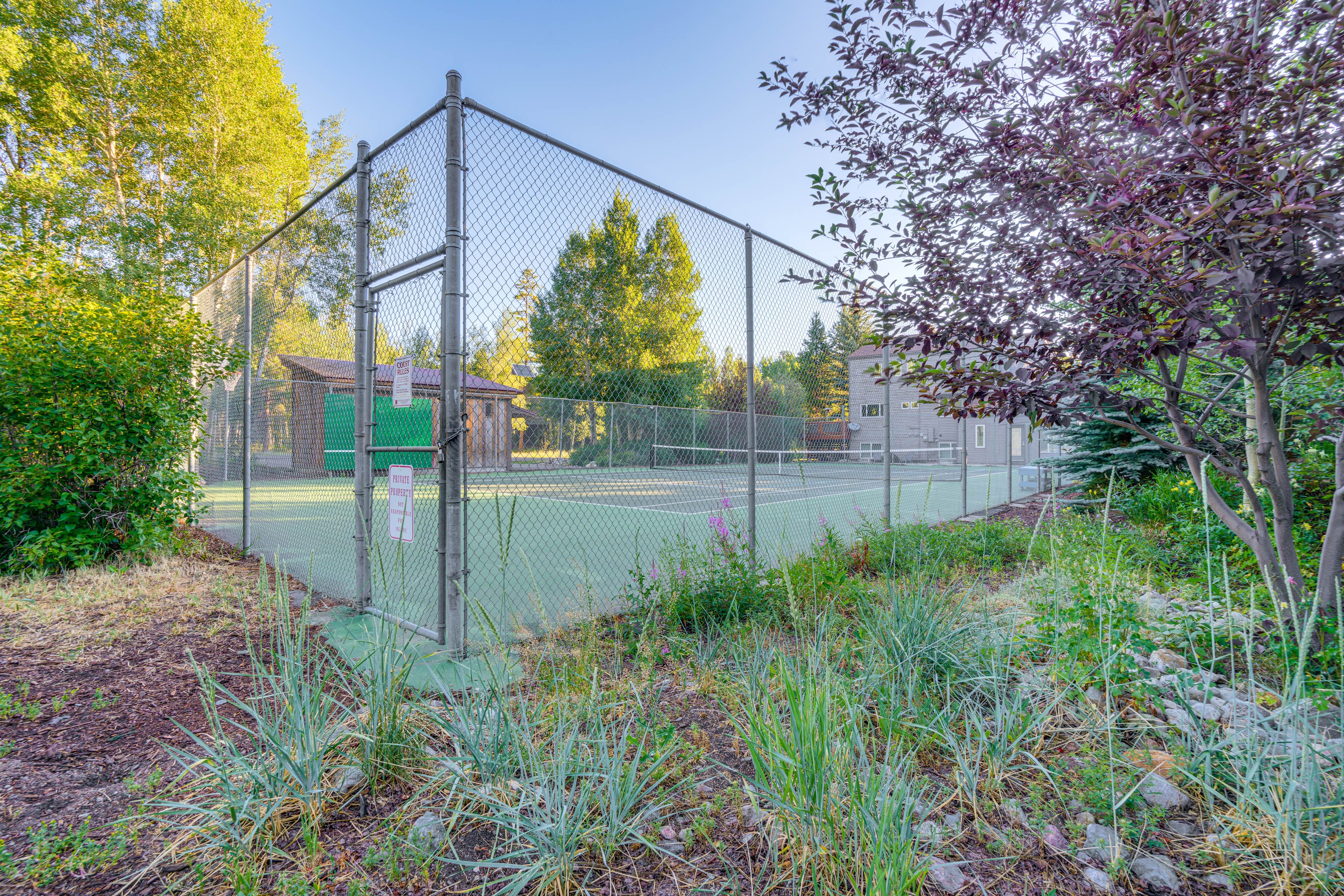 Tennis Court Access