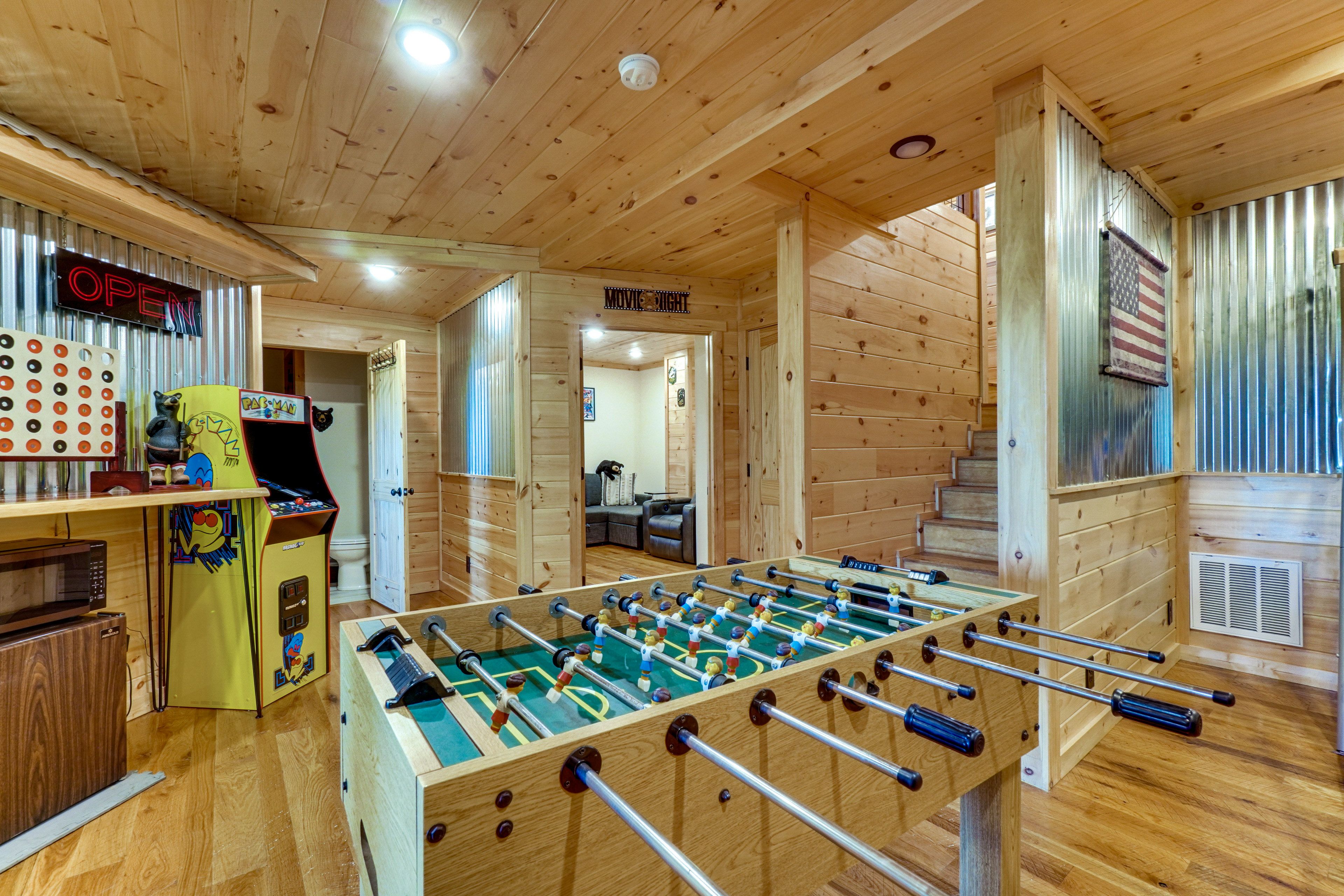 Game Room | Foosball Table | Basketball Hoop | Arcade Game