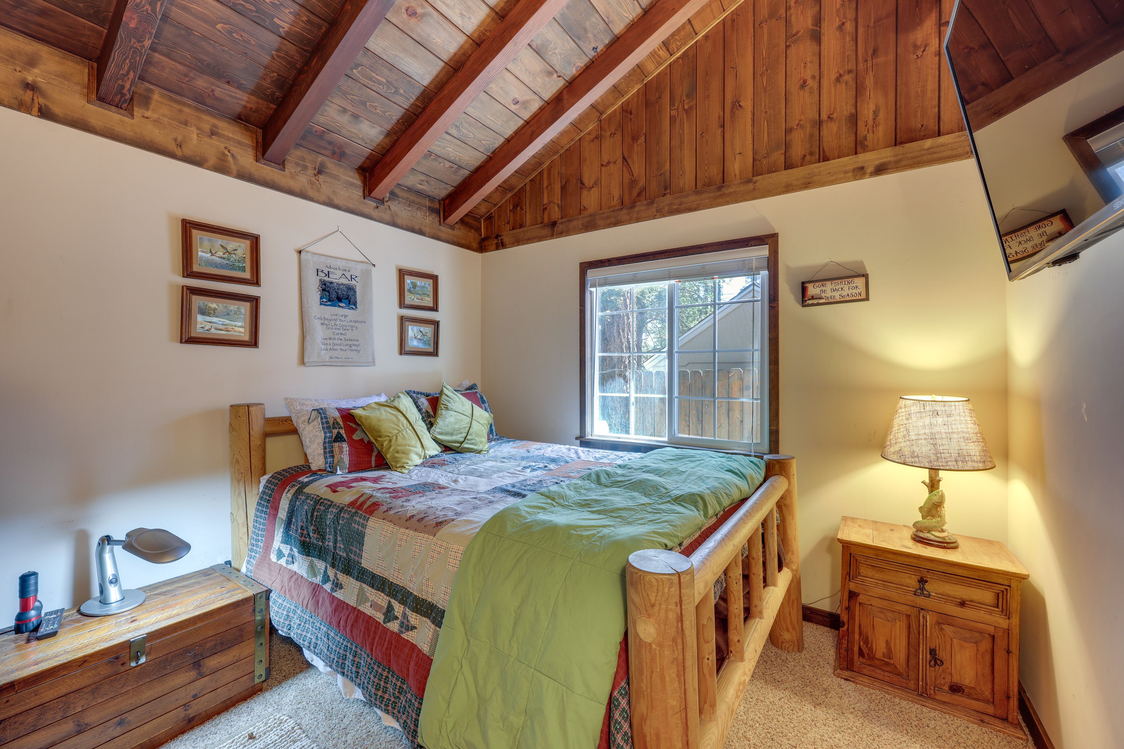 Bedroom 2 | Queen Bed | Twin Bunk Bed