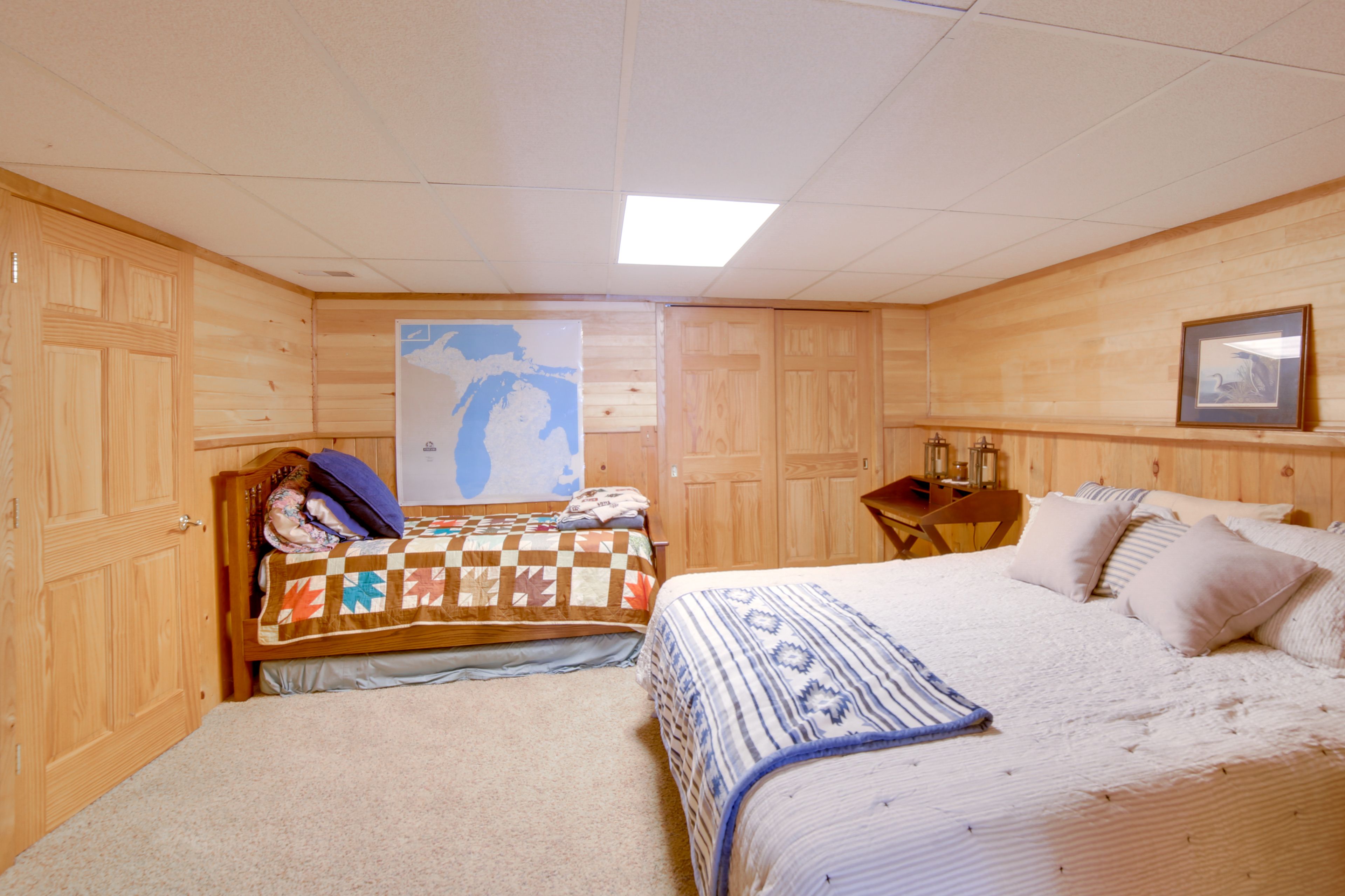 Bedroom 4 | King Bed | Twin Bed w/ Twin Trundle | Lower Floor