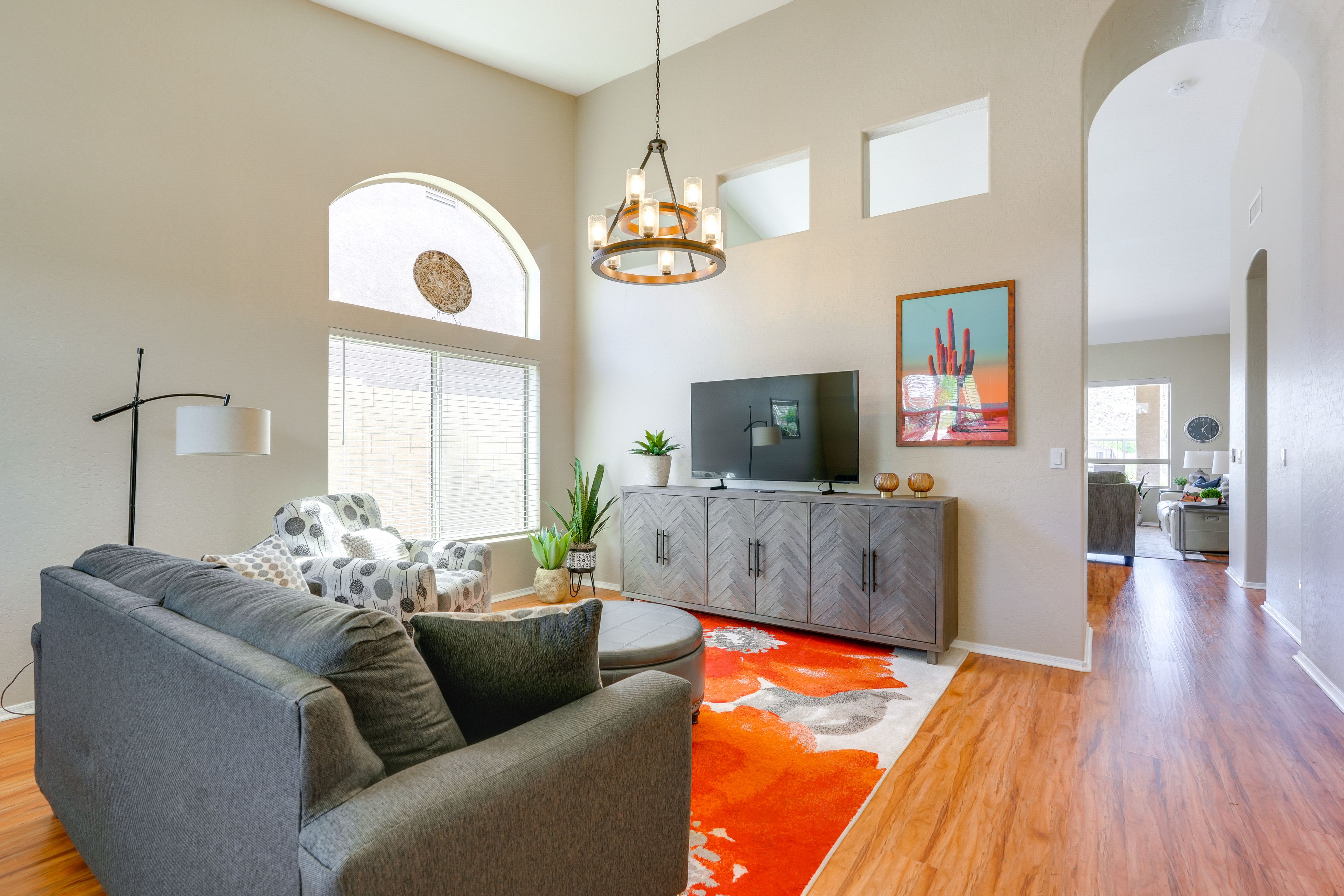 Family Room | Smart TV | Workspace