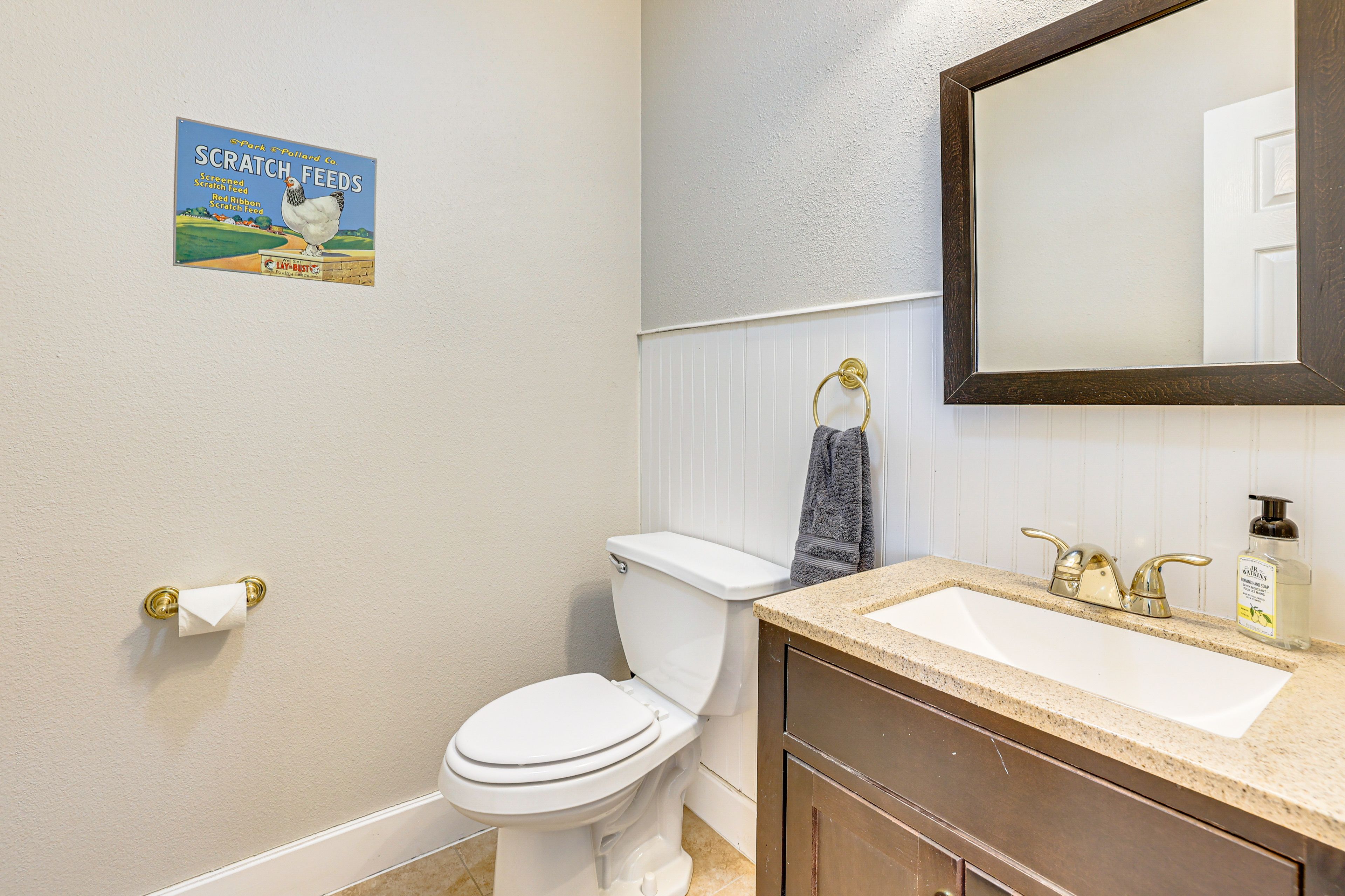 Half Bathroom | Main House | 1st Floor