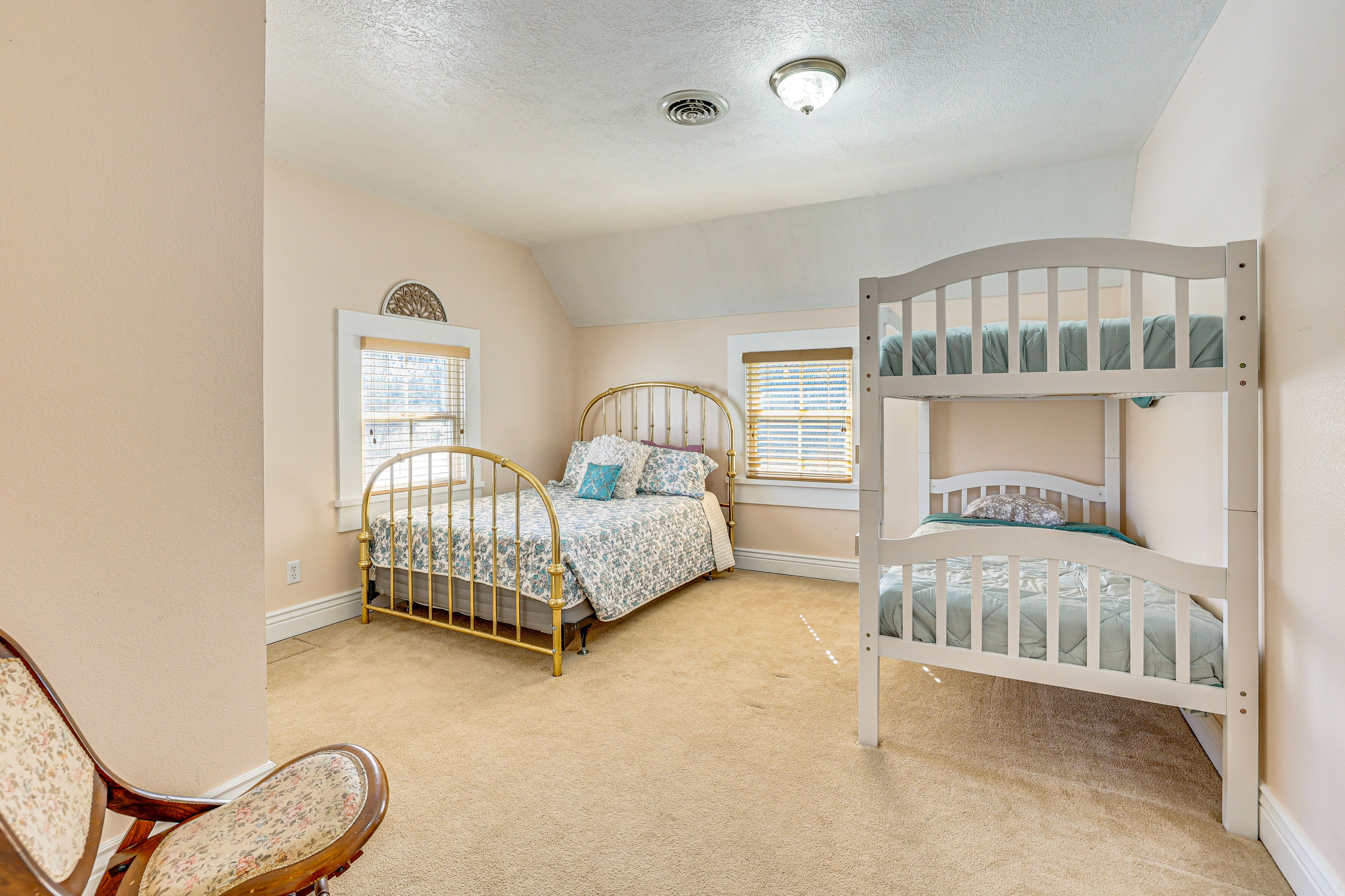 Bedroom 4 | Full Bed | Twin Bunk Bed | Main House | 2nd Floor