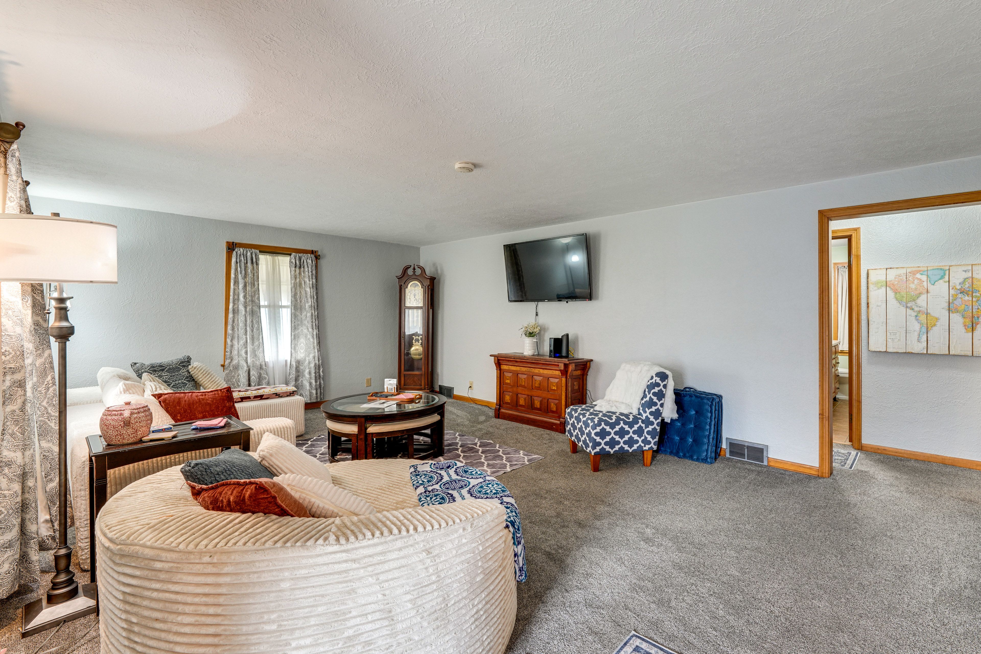 Living Room | Smart TV | Twin Sleeper Sofa