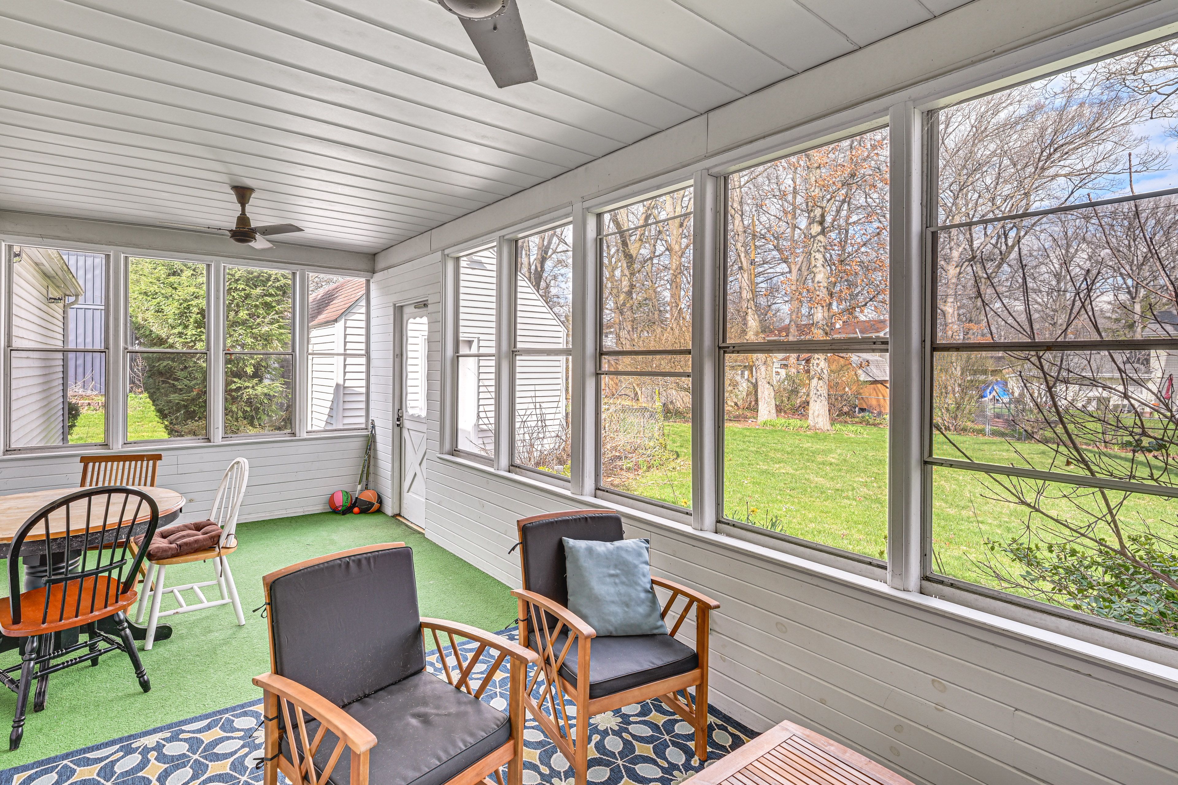 Sun Porch | Access From Living Room