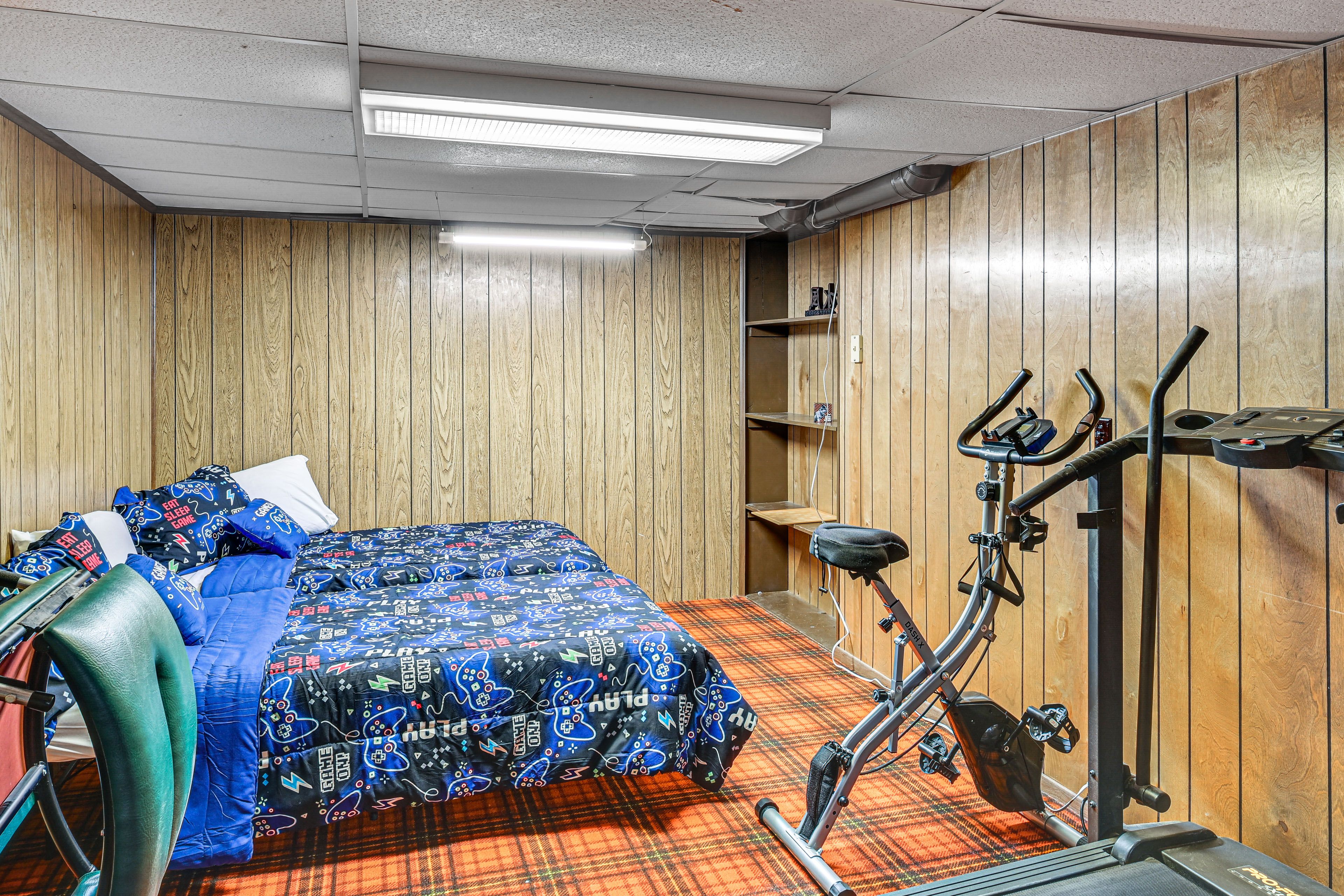 Treadmill and Stationary Bike