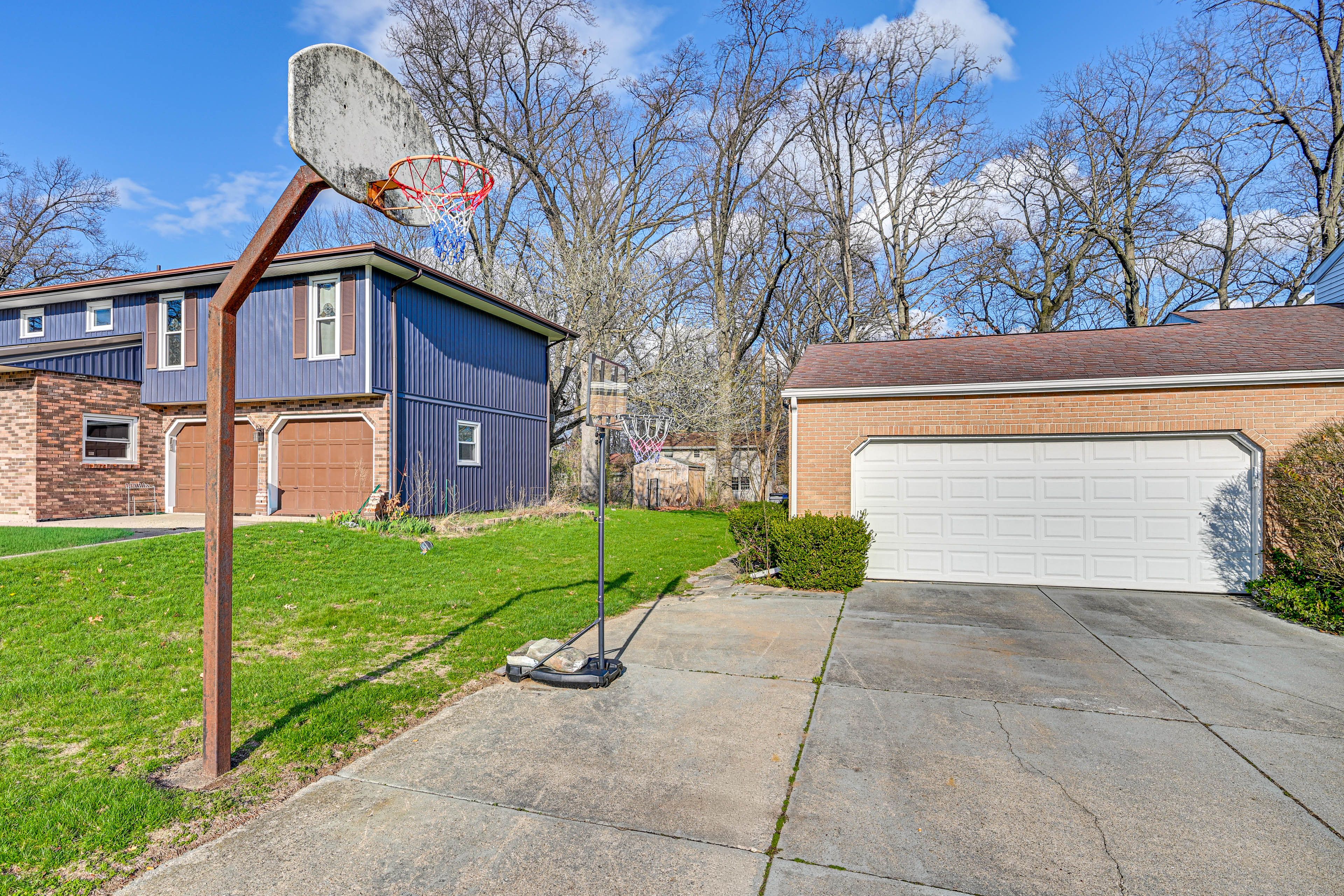 Adult and Kids Basketball Hoops