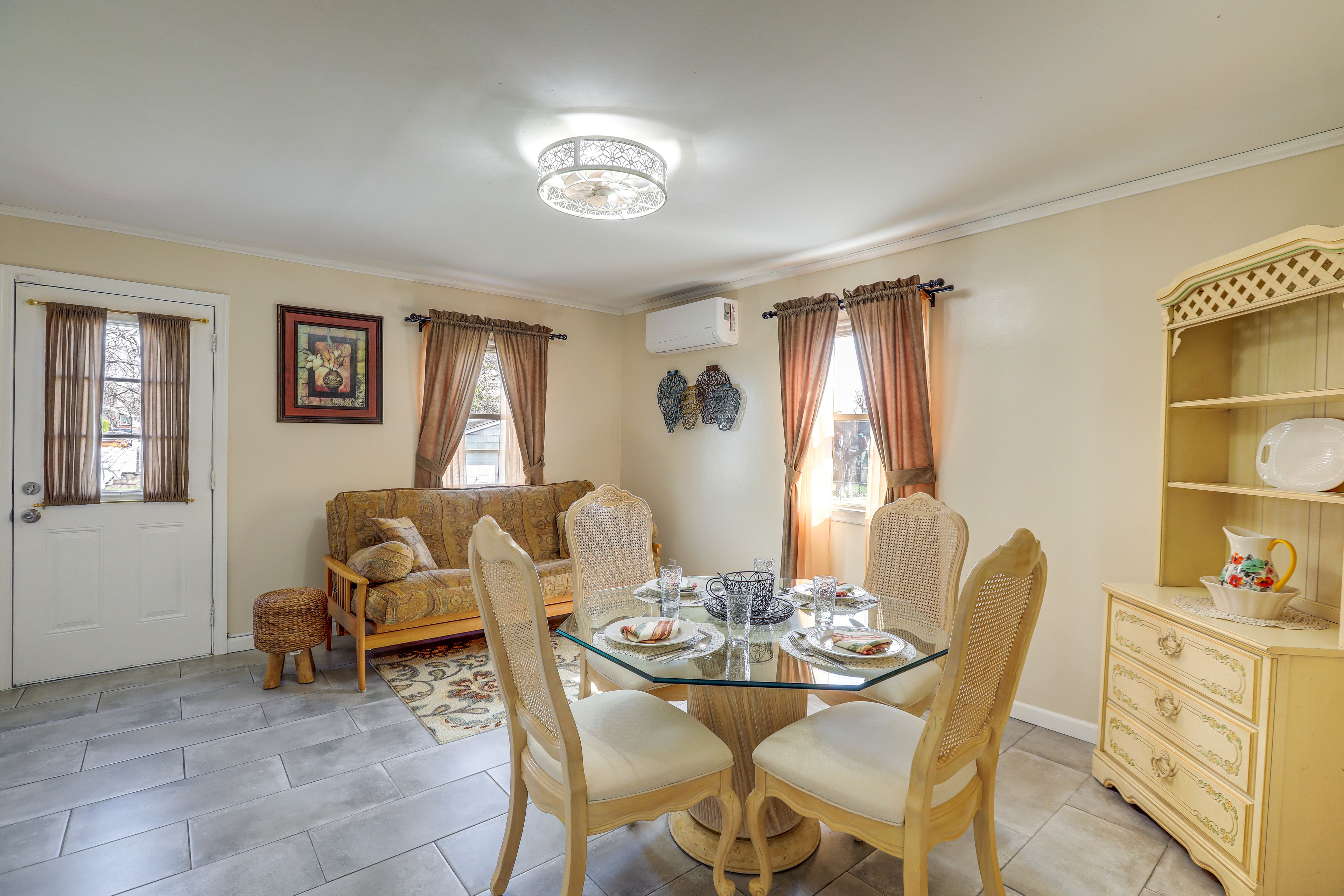 Dining Area | 1st Floor | Full Futon