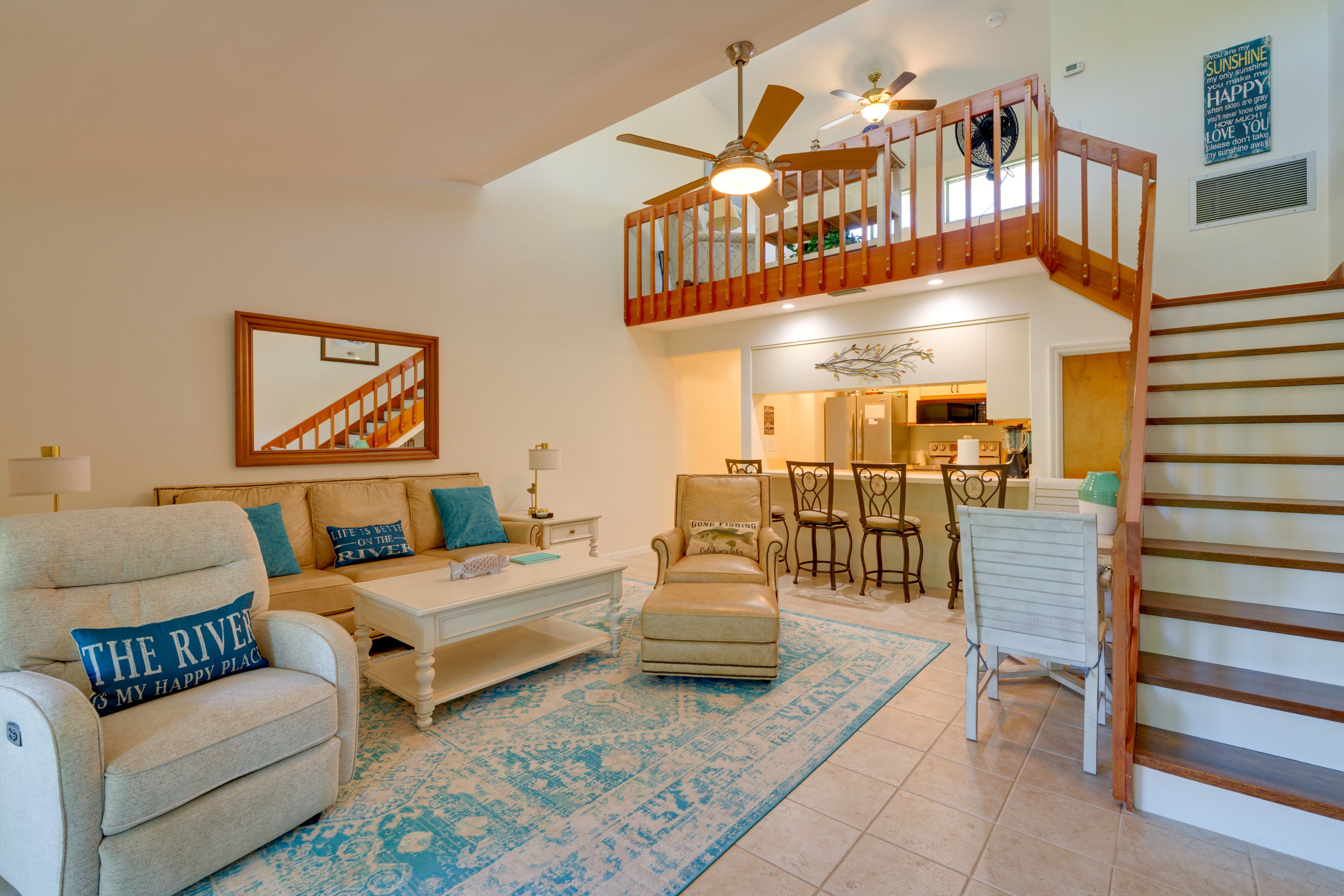Dunnellon Vacation Rental | 1BR | 1BA | 938 Sq Ft | Threshold Step to Enter