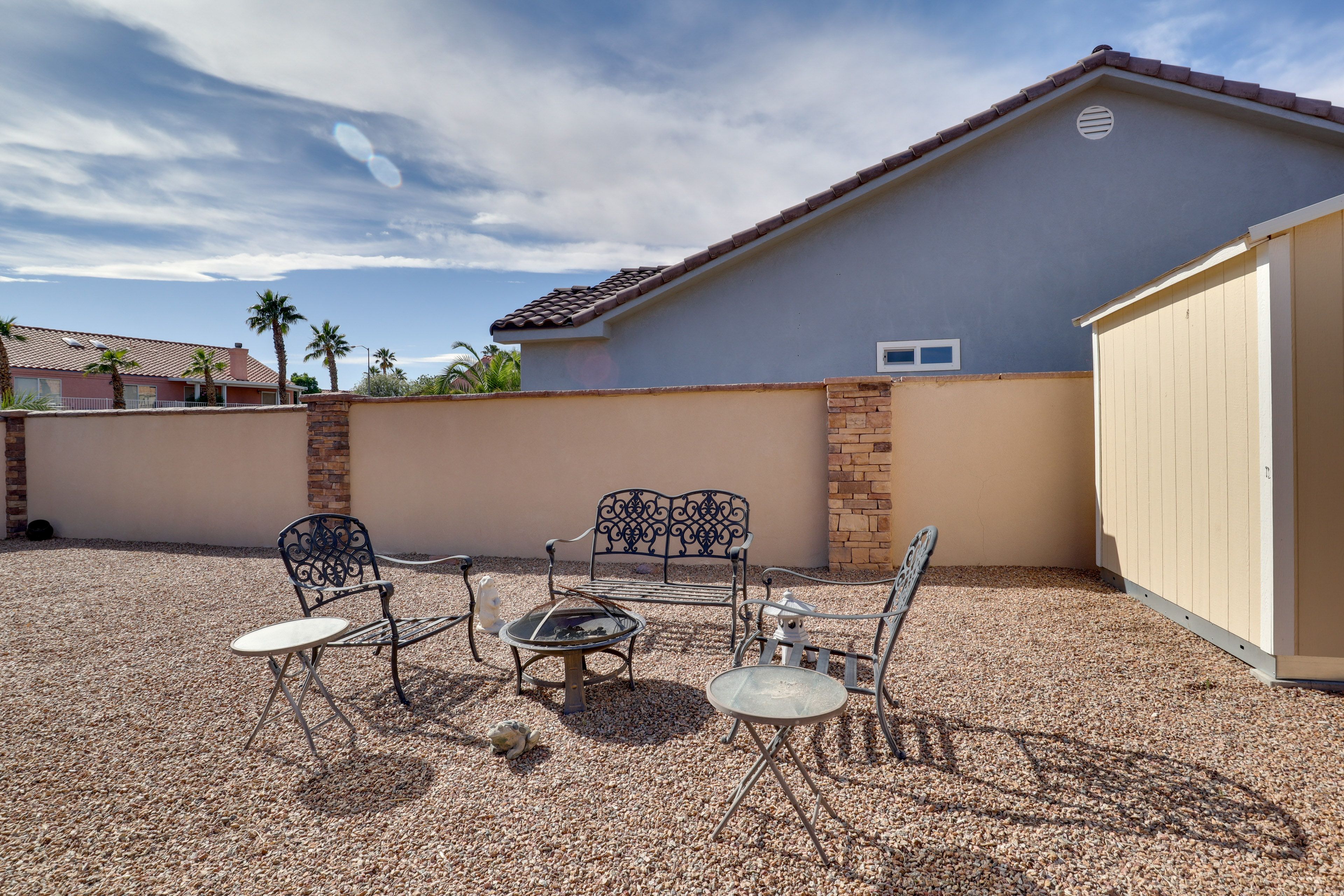 Fire Pit Area