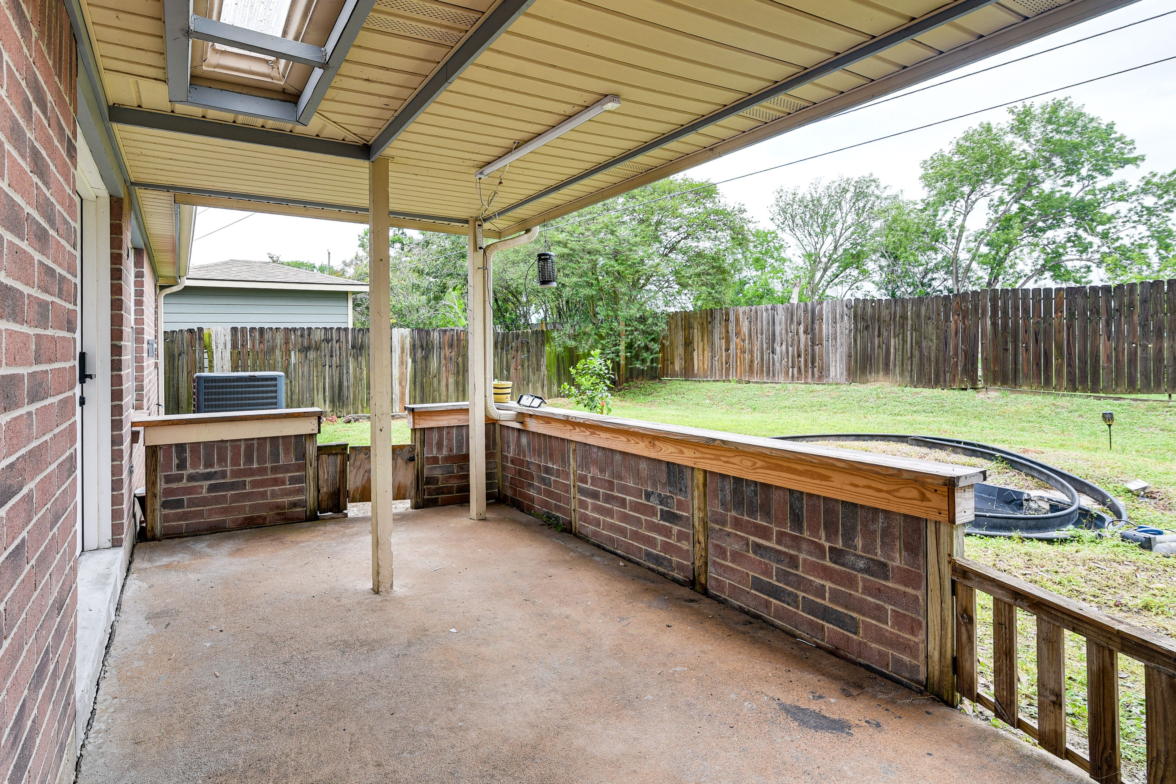 Private Patio | Single-Story Apartment