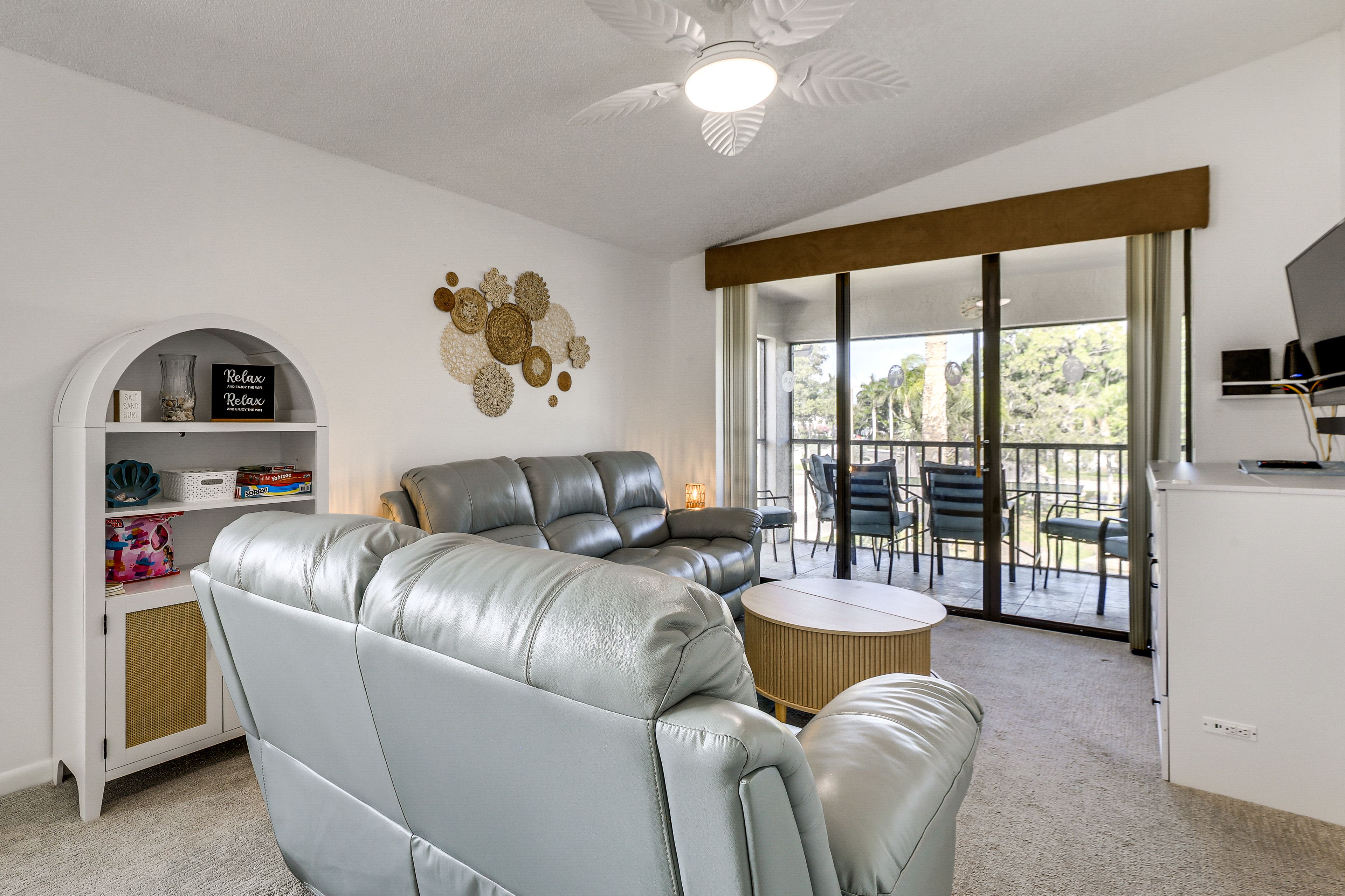 Living Room | Full Murphy Bed (Upon Request)
