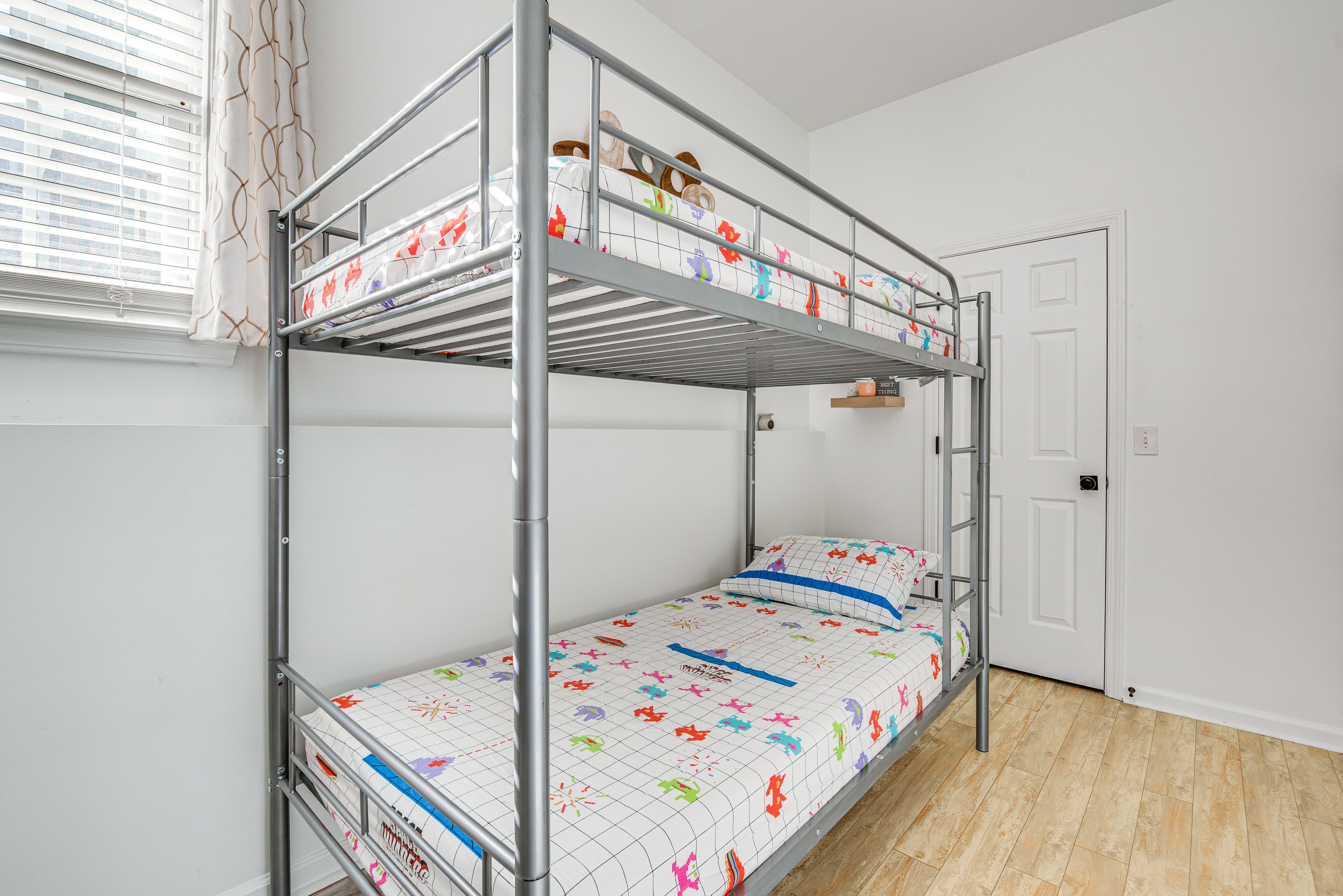 Bedroom 5 | Twin Bunk Bed | Basement
