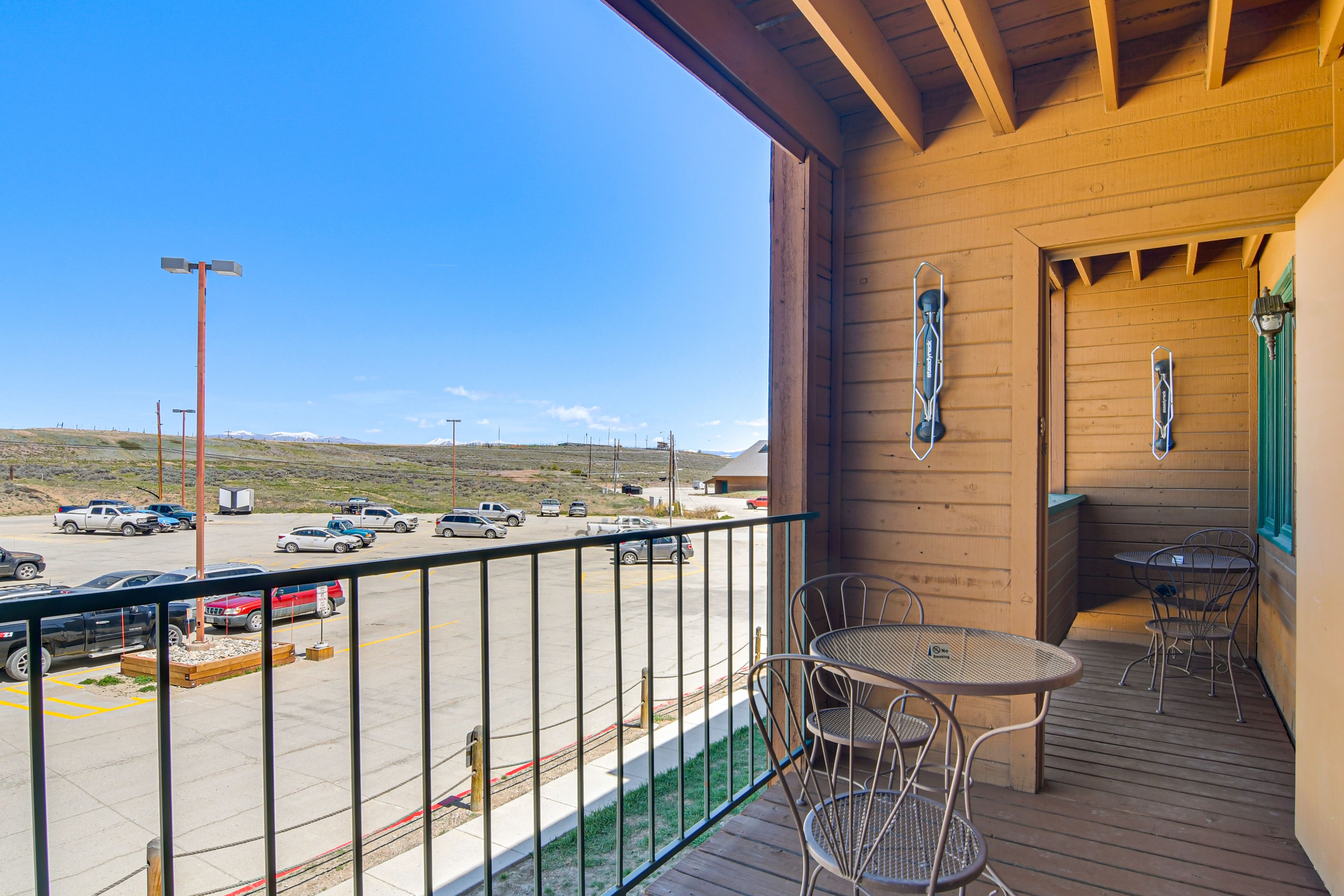 Private Balcony | Access via Living Room