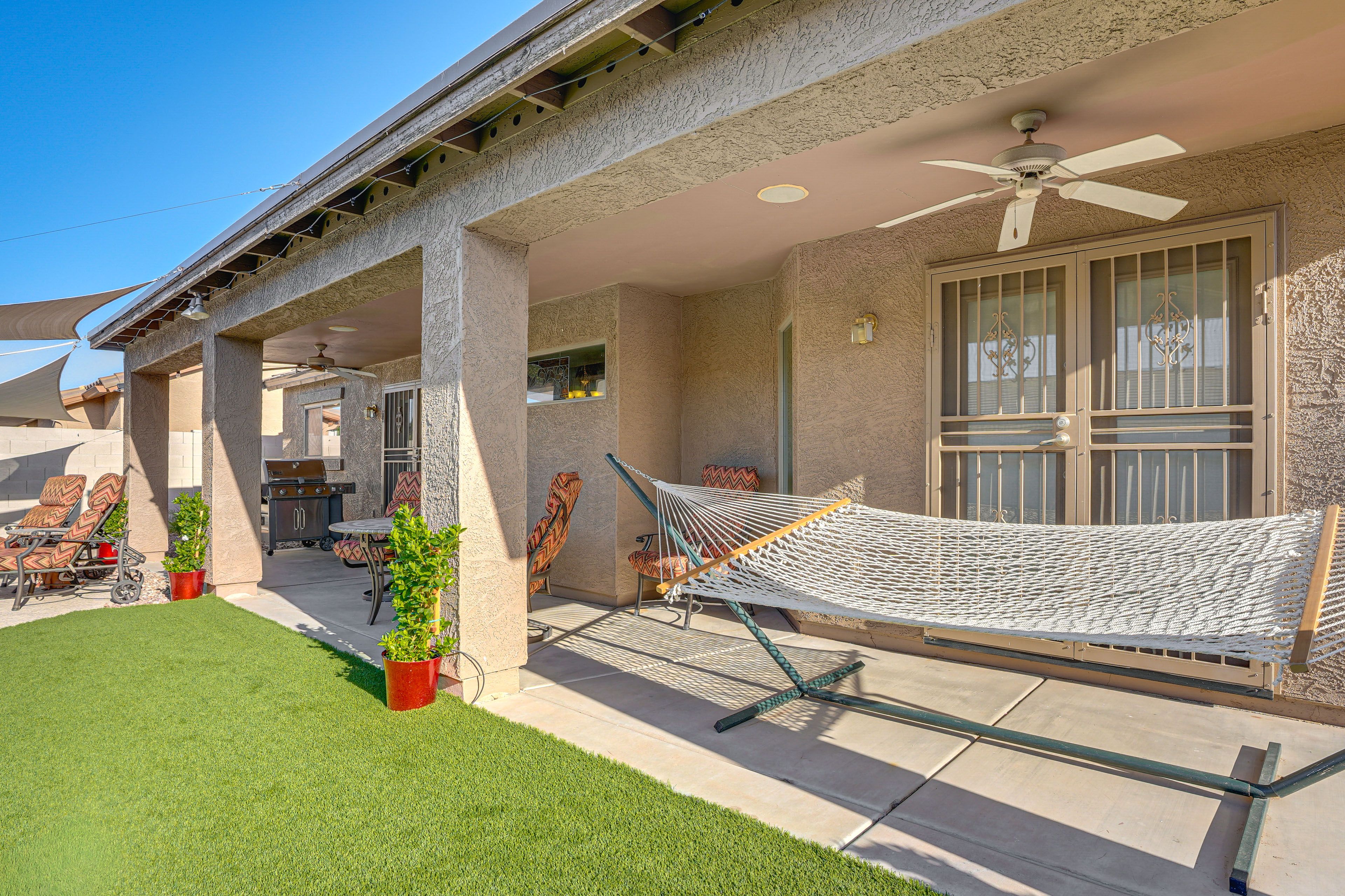 Fenced-In Yard | Private Pool | Gas Fire Table & Grill