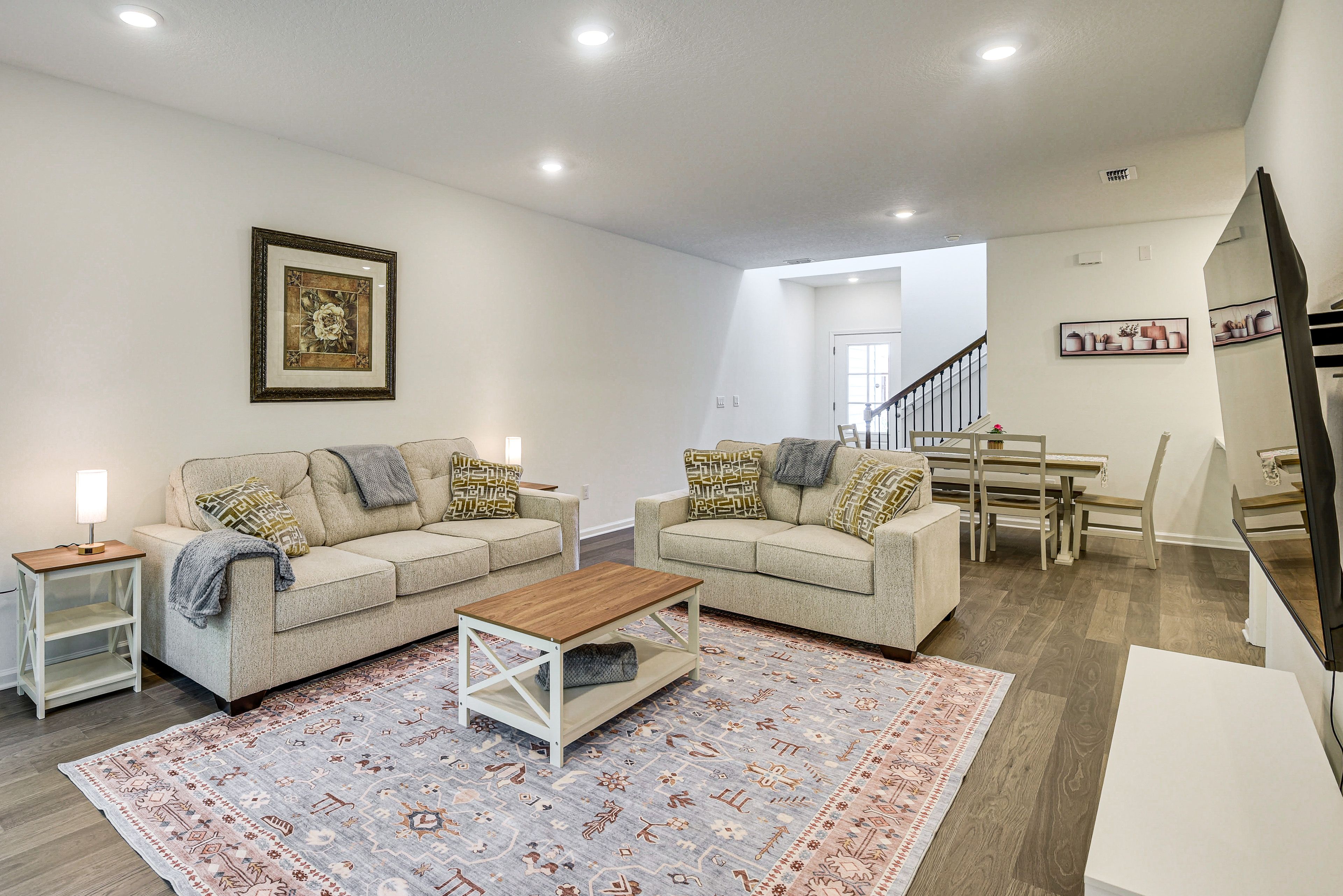 Palm Coast Vacation Rental | 3BR | 2.5BA | 1,853 Sq Ft | 1 Step to Enter