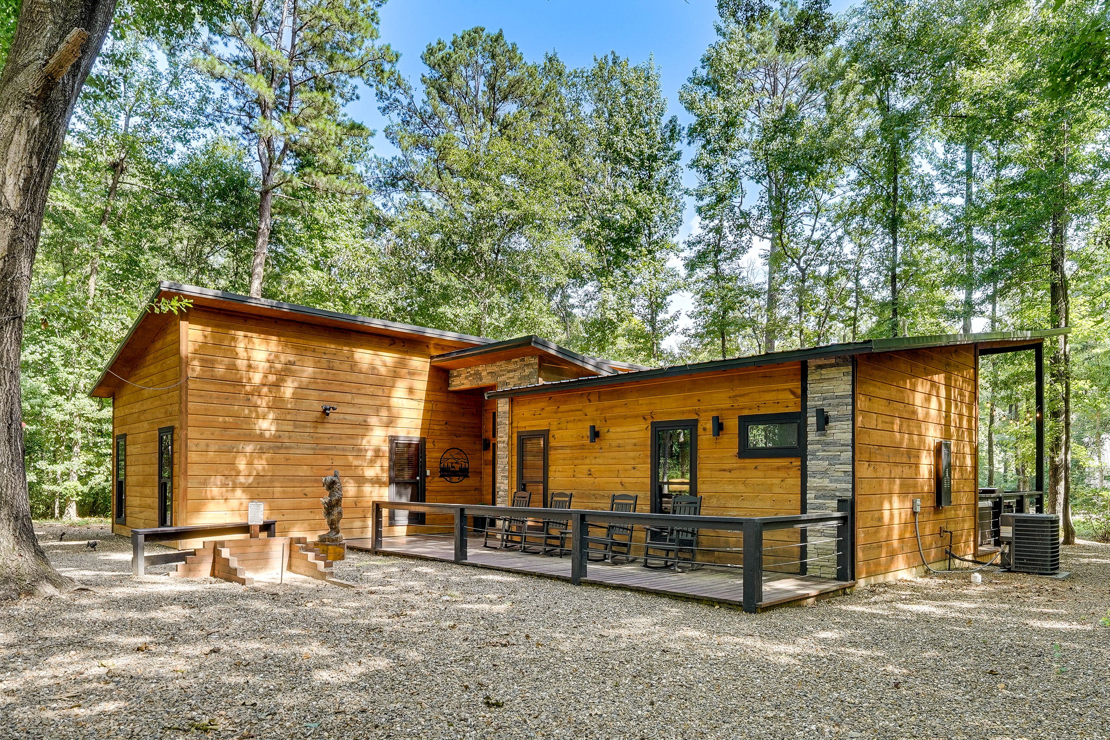 Exterior | 2 Furnished Decks | Private Yard | Horseshoes