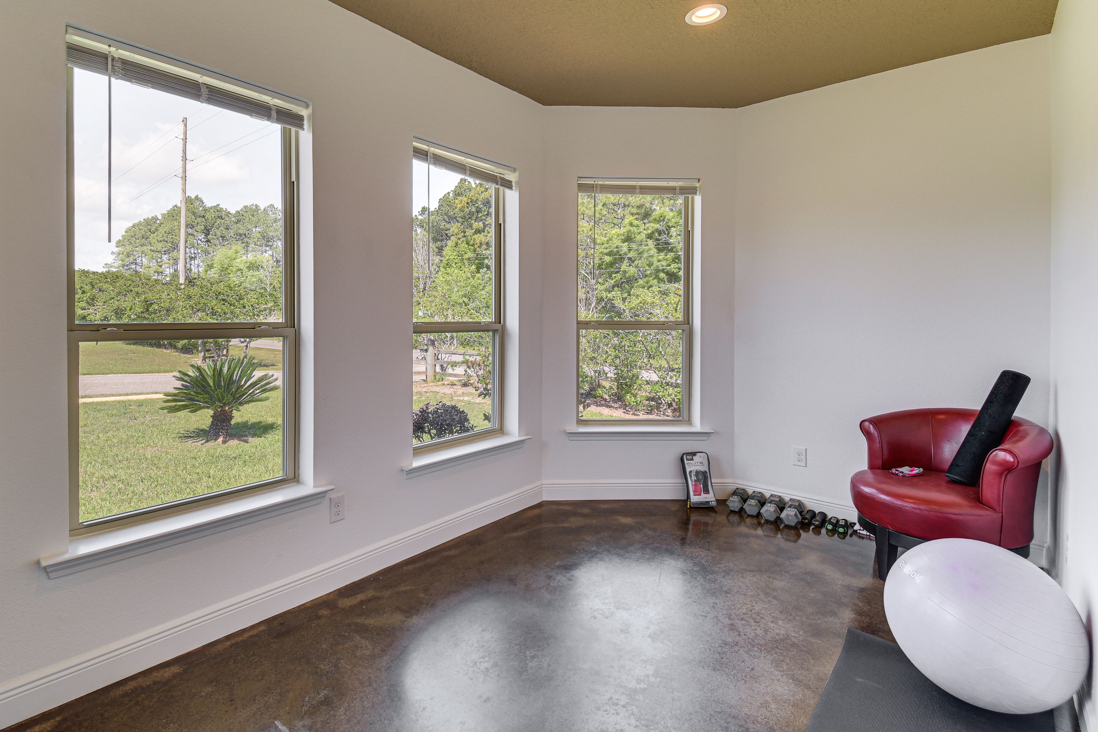 Sunroom | Dumbbell Set | Exercise Ball