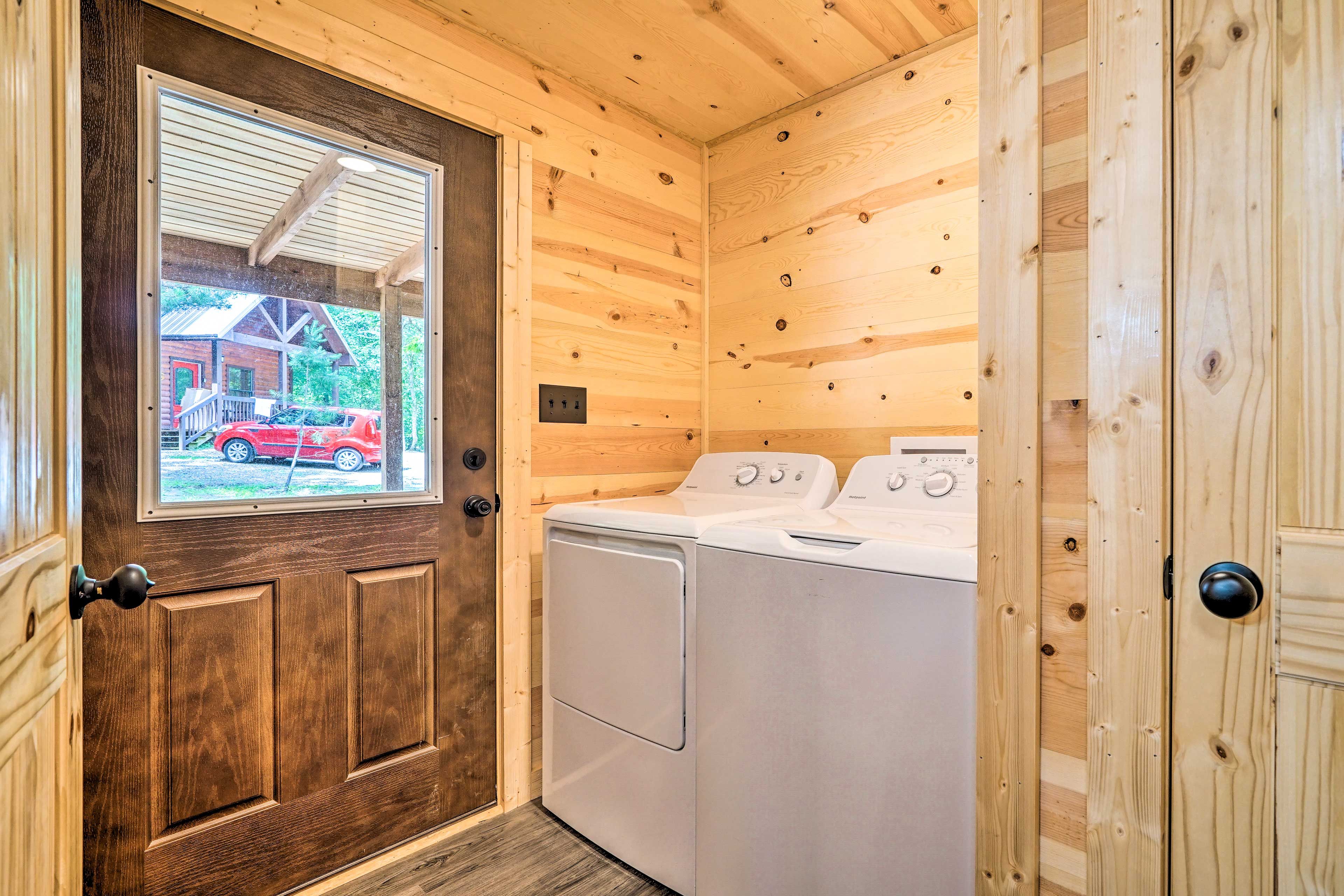 In-Unit Laundry | Cabin 2