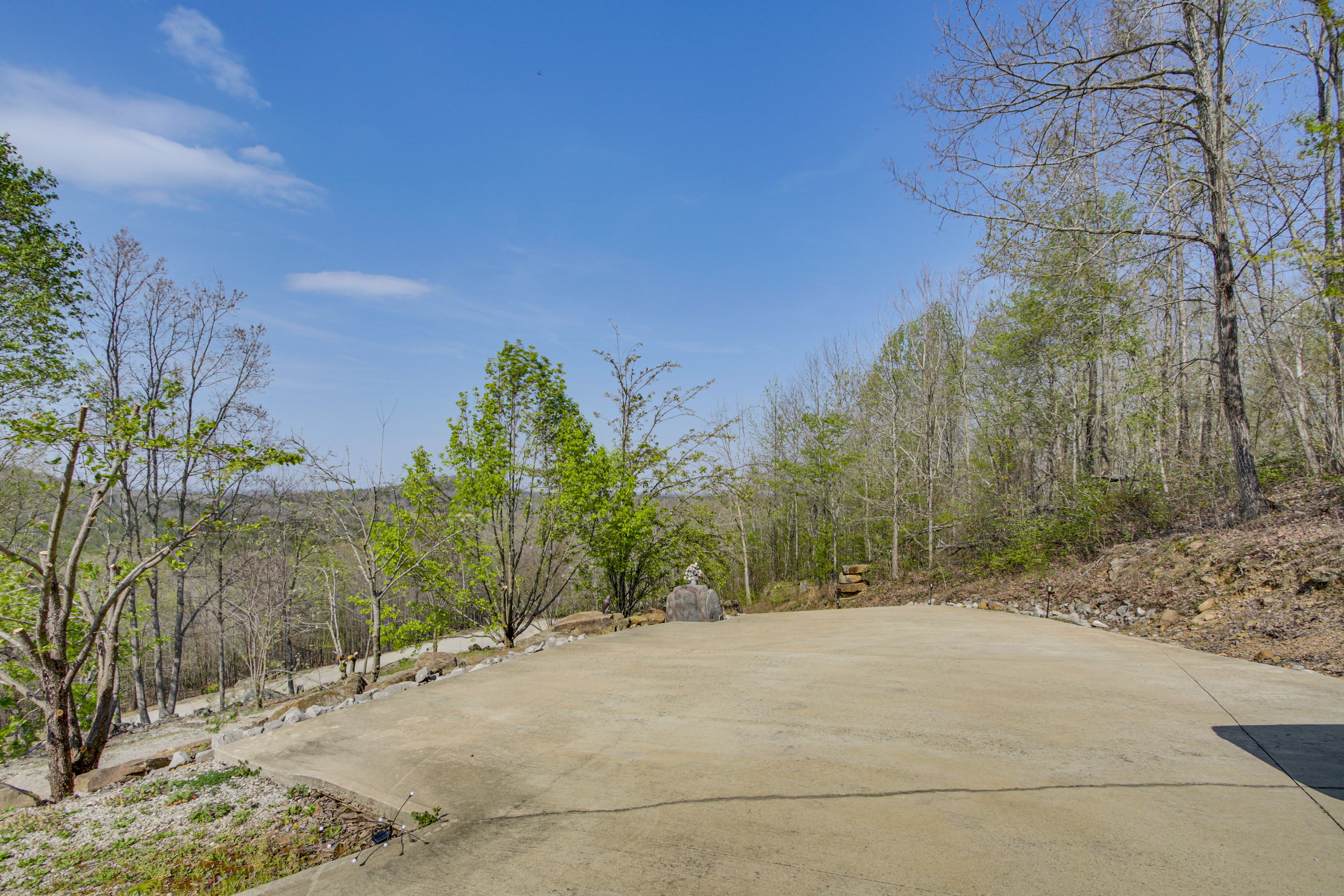 Parking | Lower-Level Parking Area (2 Vehicles) | Trailers Allowed