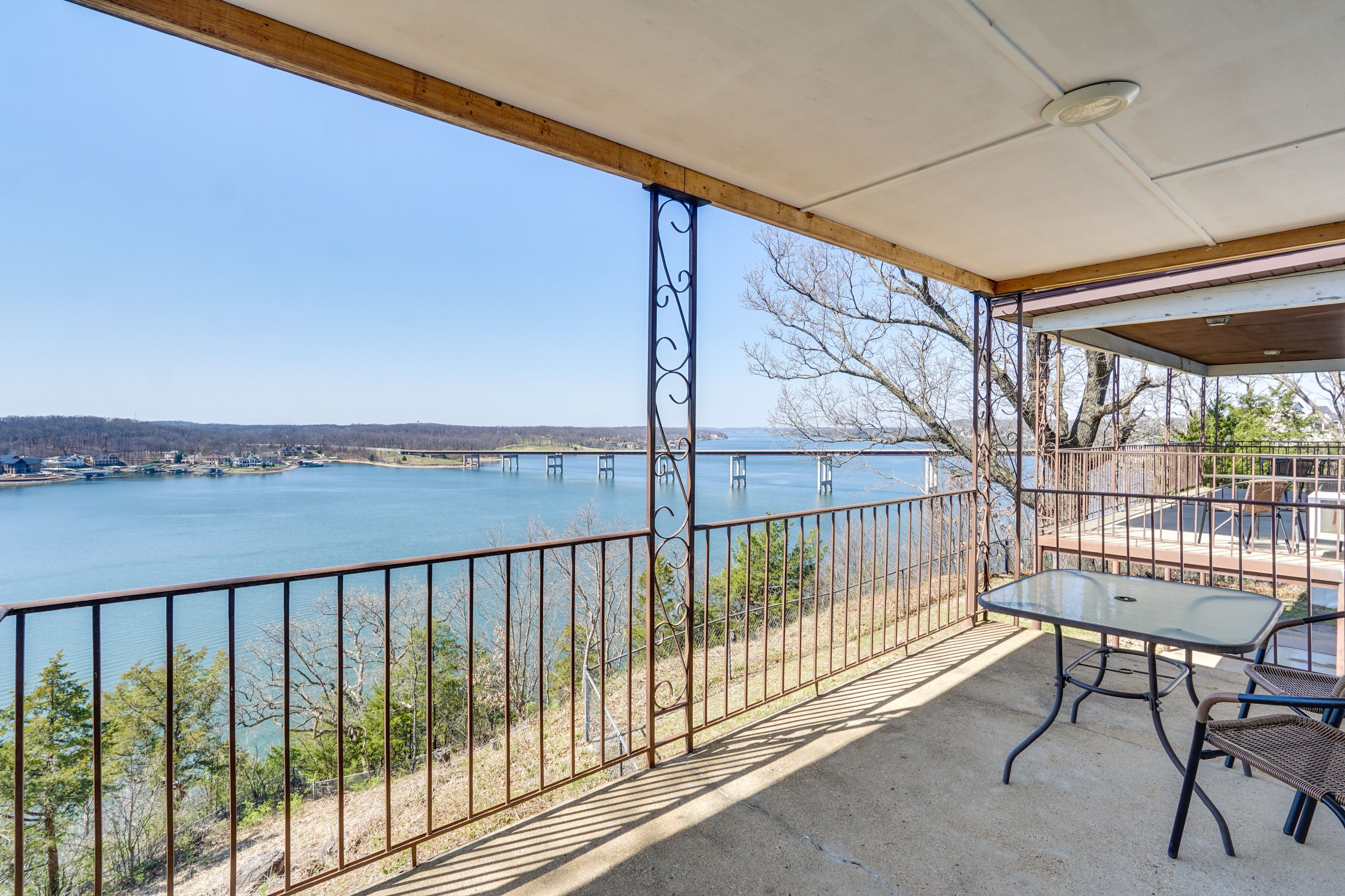 Private Deck | Lake Views
