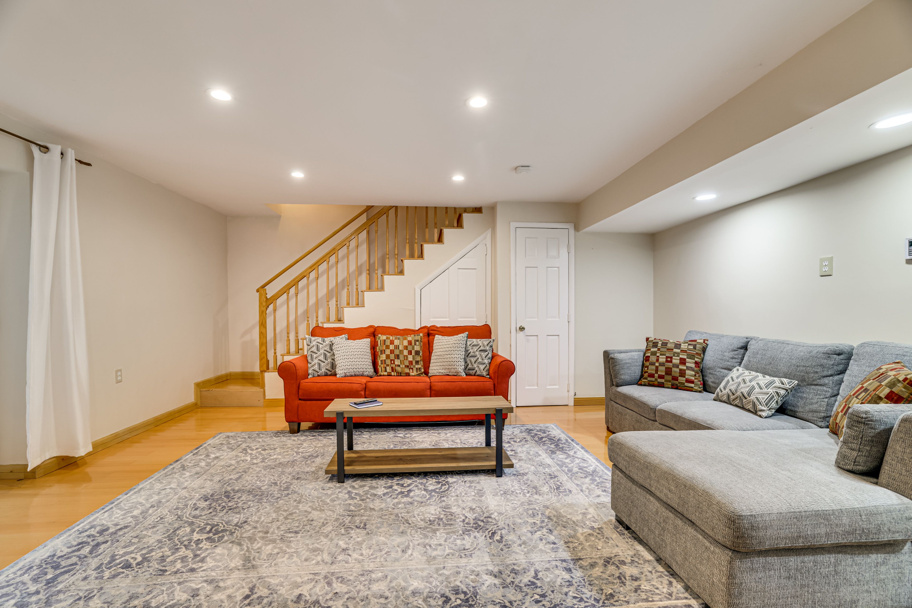 Family Room | King Sleeper Sofa | Full Sleeper Sofa | Lower Level