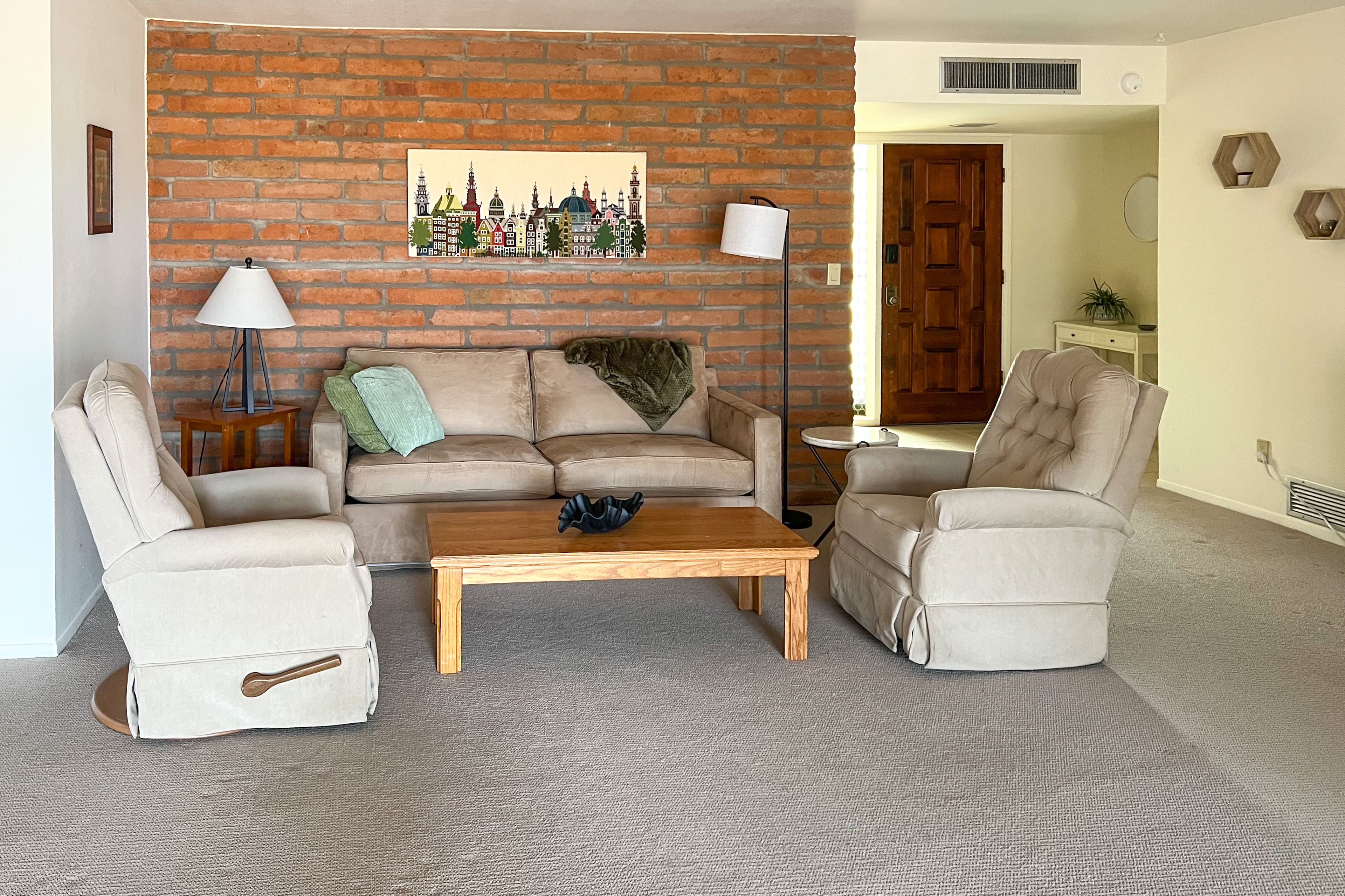 Back Living Area | Full Sleeper Sofa