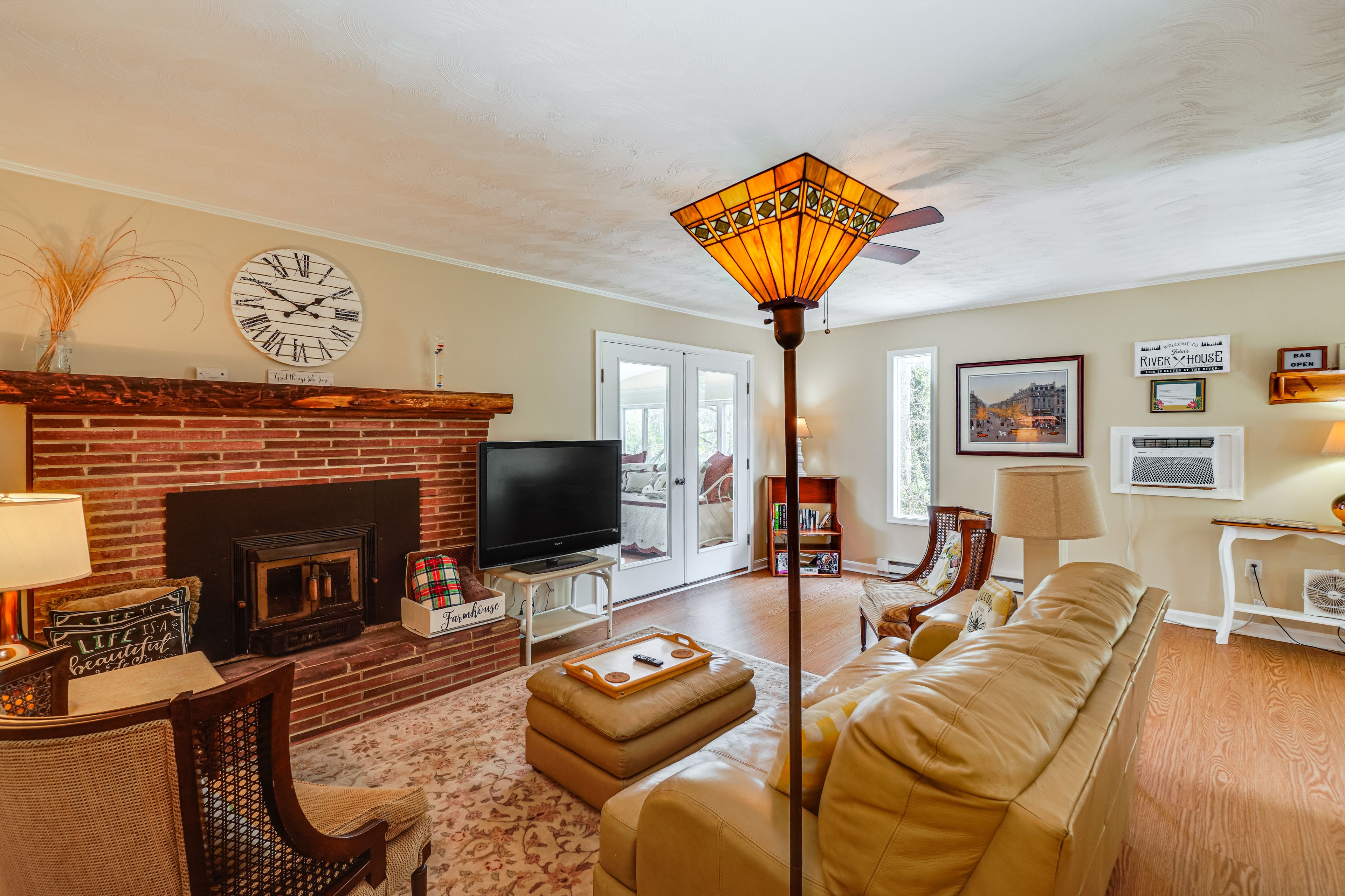 Living Room | Fireplace Unavailable