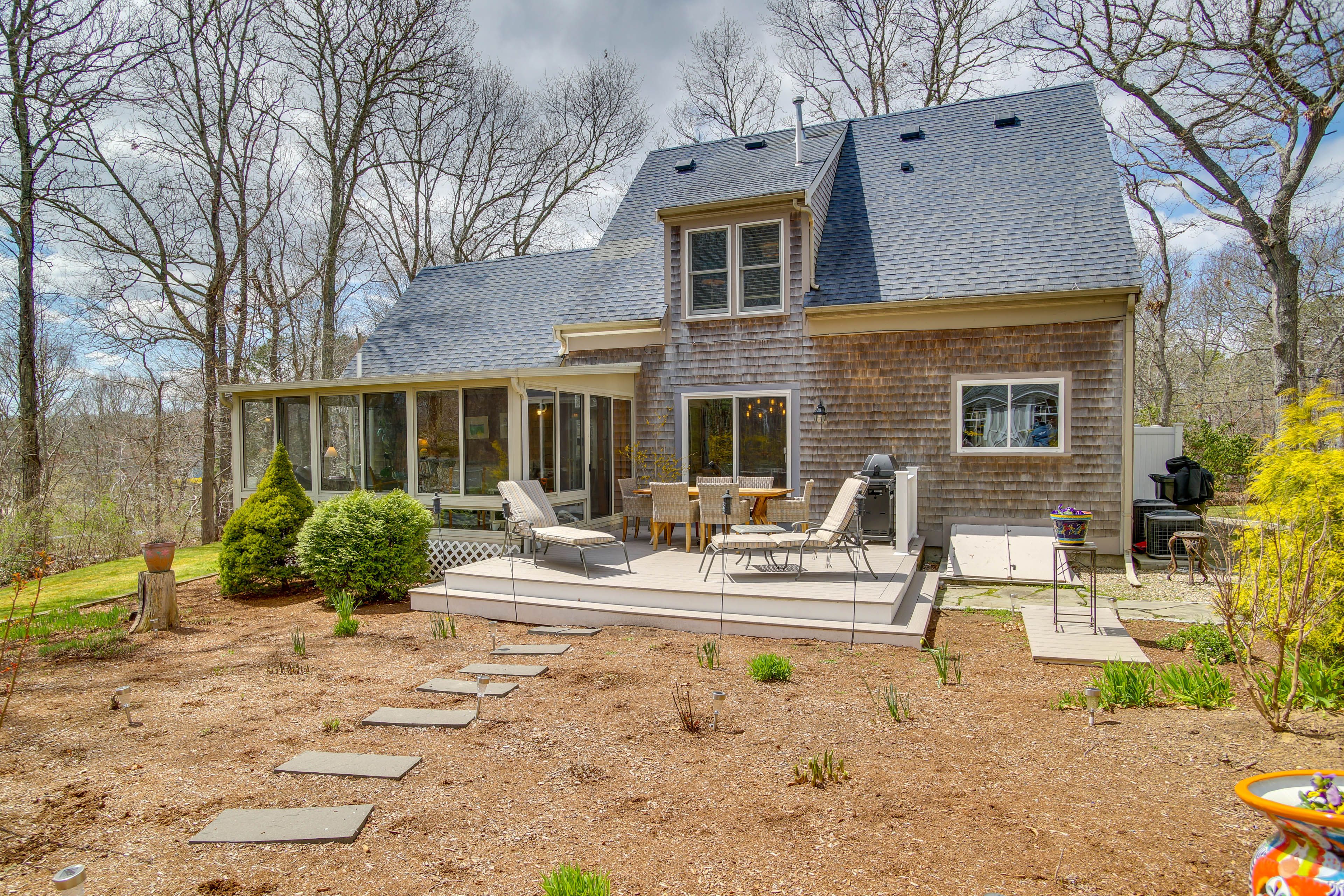 Mashpee Vacation Rental | 3BR | 2BA | 1,432 Sq Ft