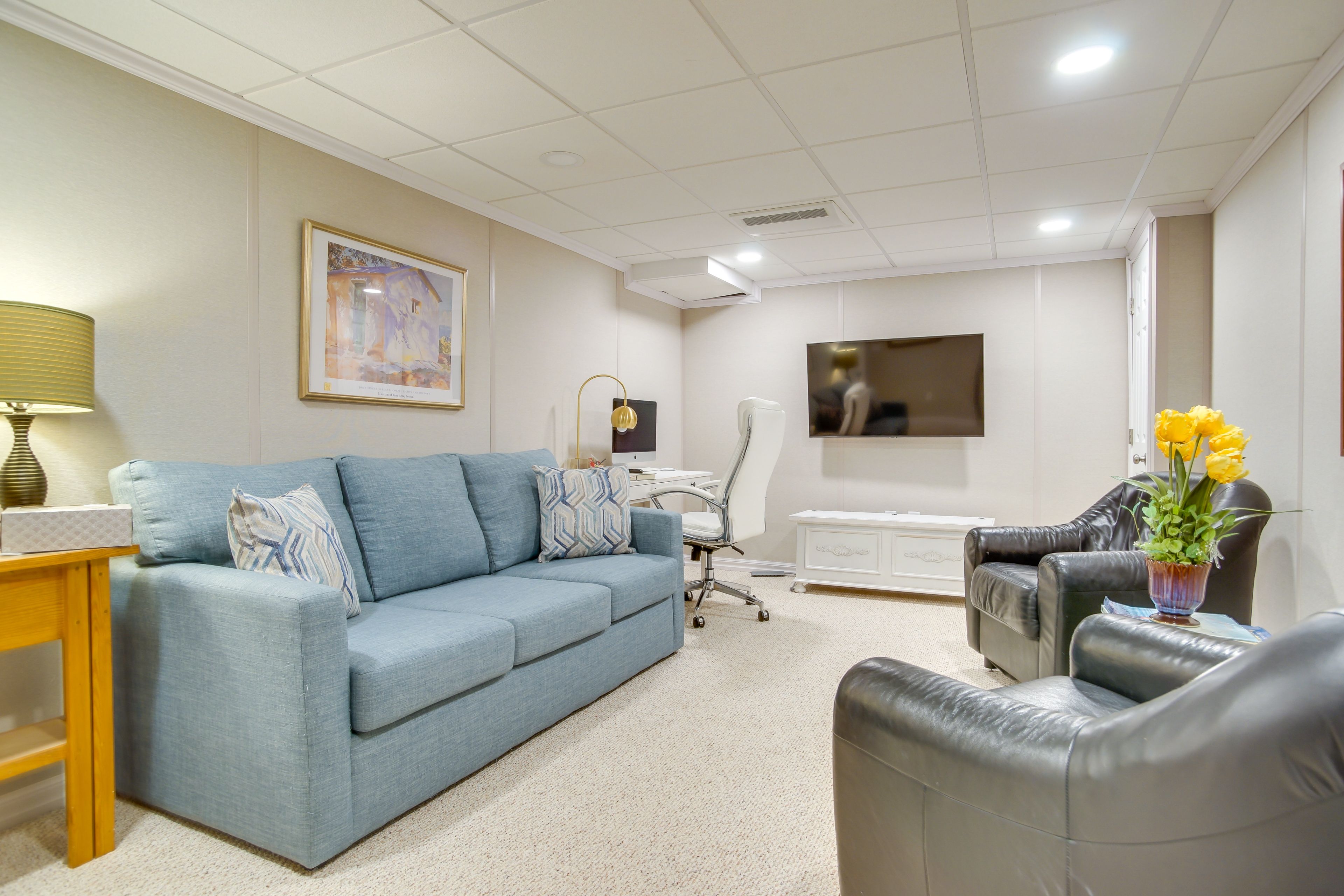 Den | Lower Level | Desk