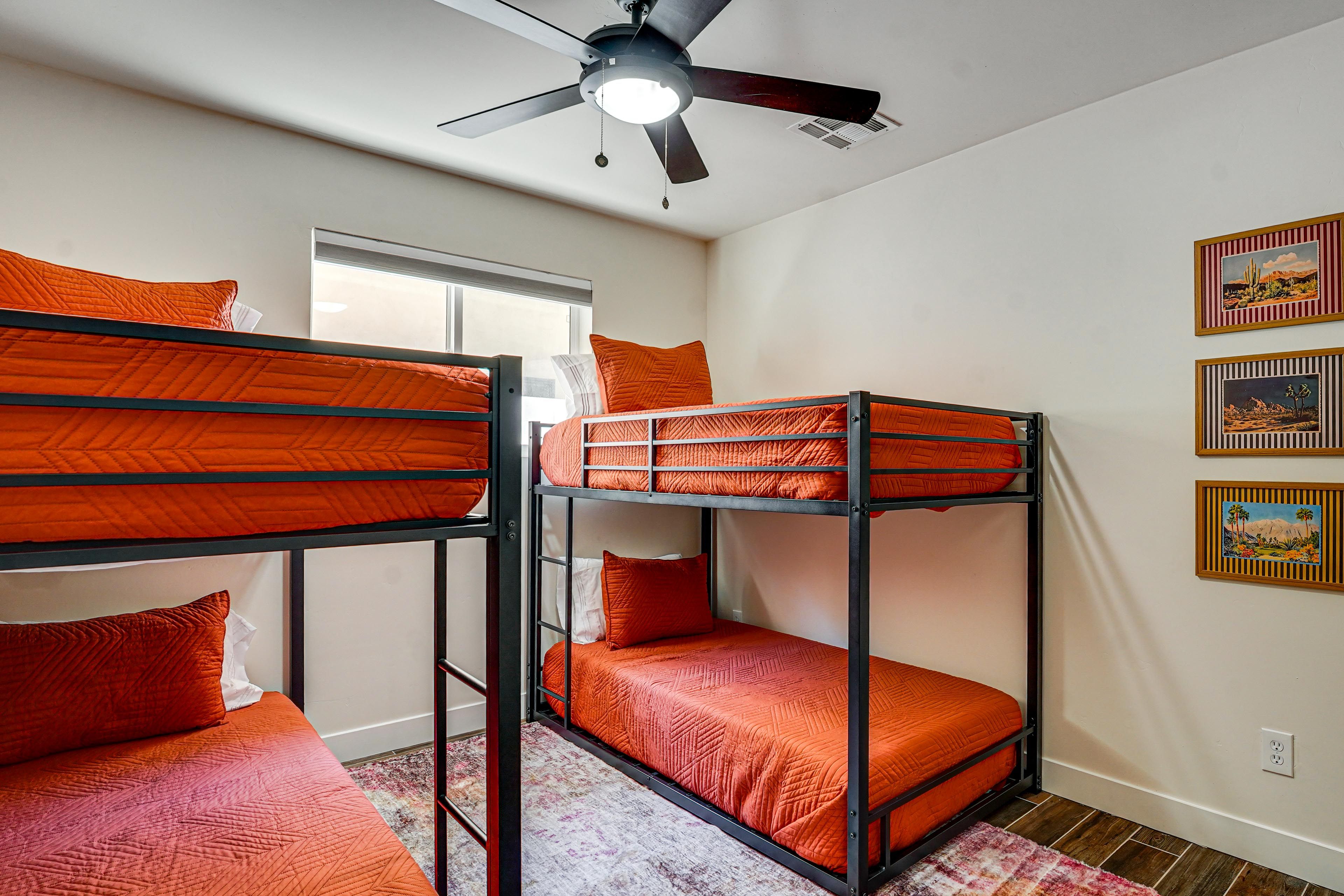 Bedroom 4 | 2 Twin Bunk Beds